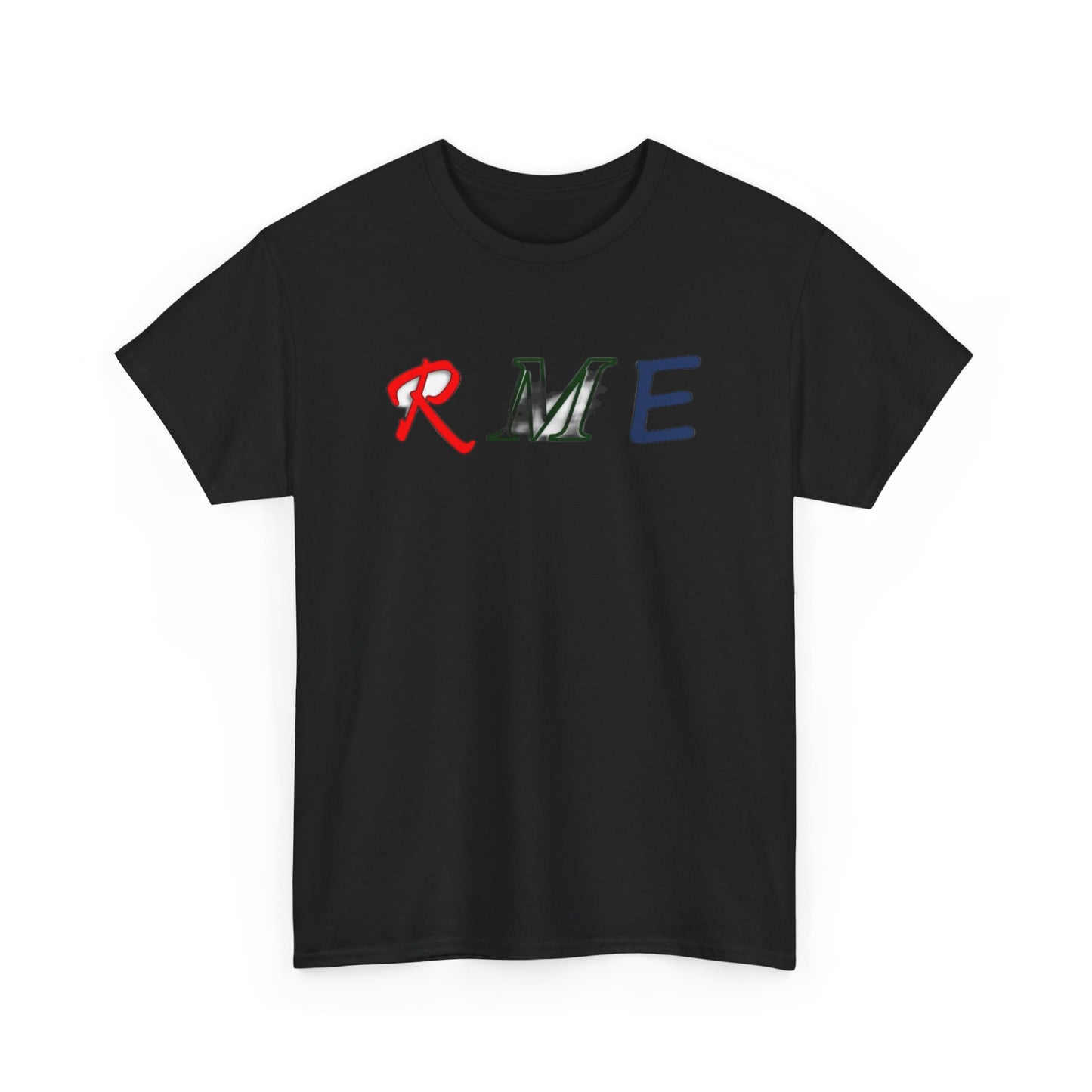 RME - Red White Blue Green Blur - Unisex Heavy Cotton Tee