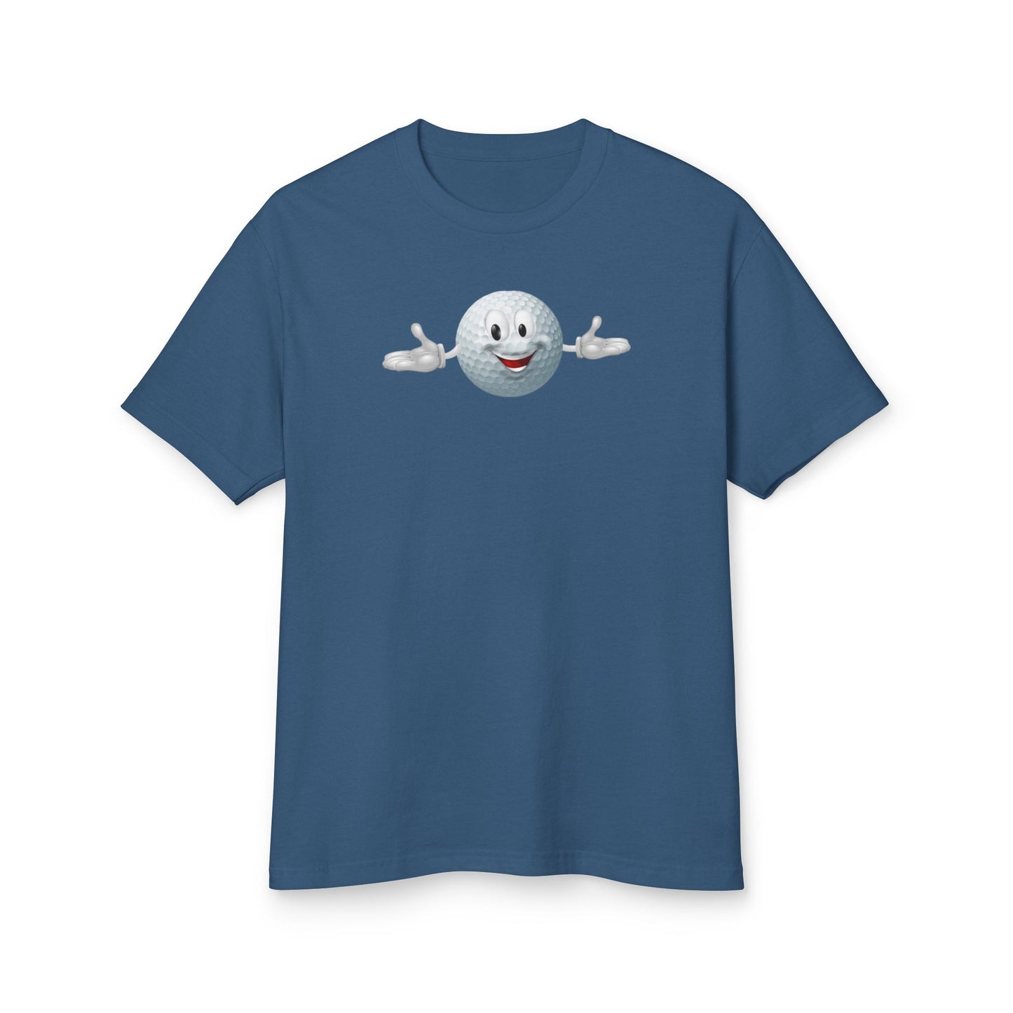 Golf Emoji - Unisex Garment-Dyed Heavyweight Cotton Tee