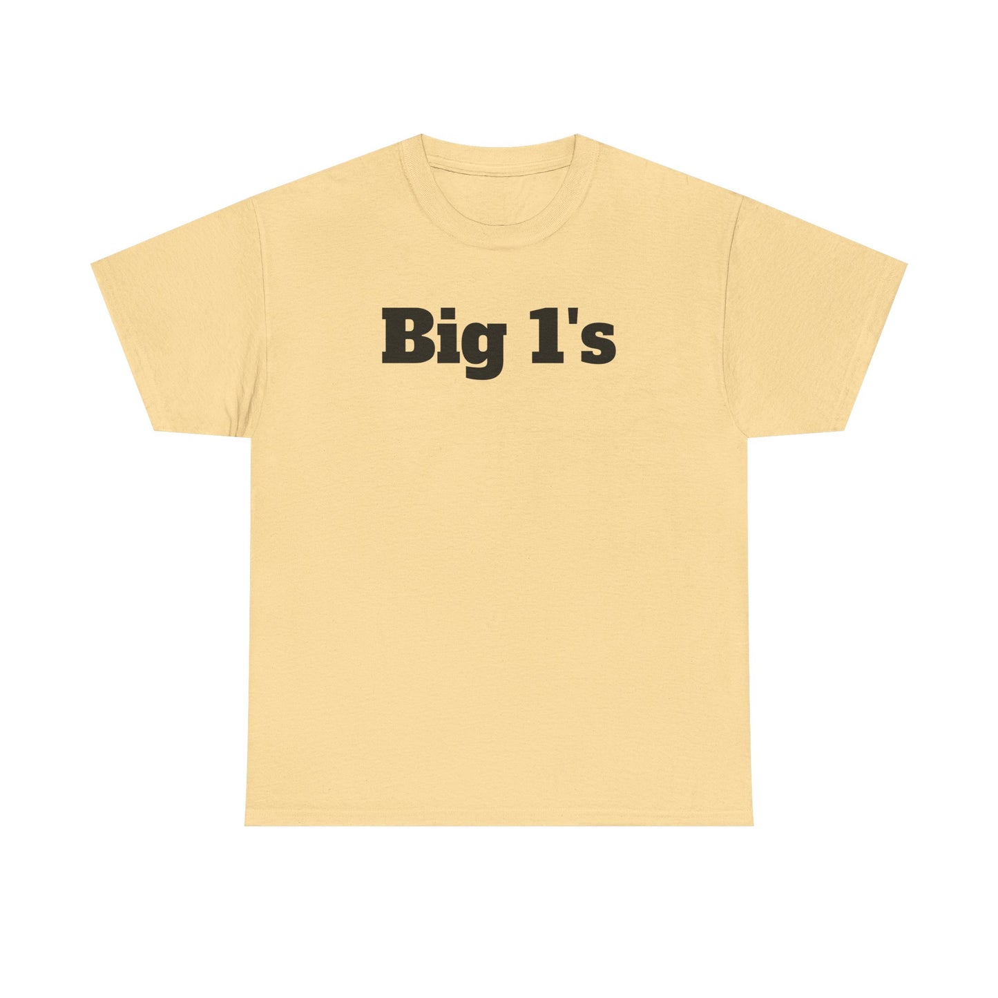 Big 1's - Unisex Heavy Cotton Tee