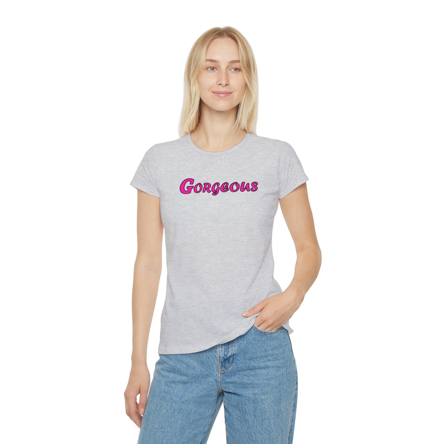 Gorgeous (Pink) - Women's Iconic T-Shirt