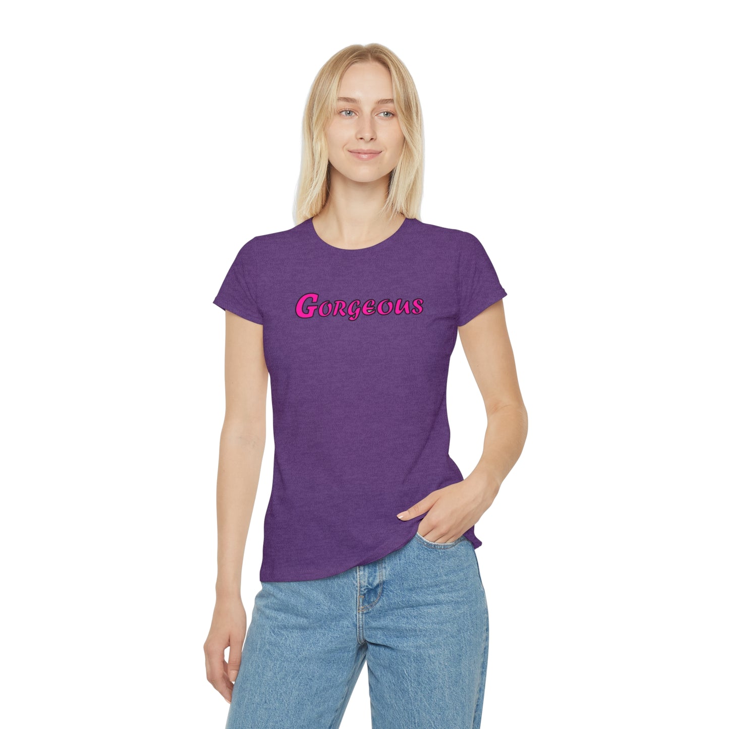 Gorgeous (Pink) - Women's Iconic T-Shirt