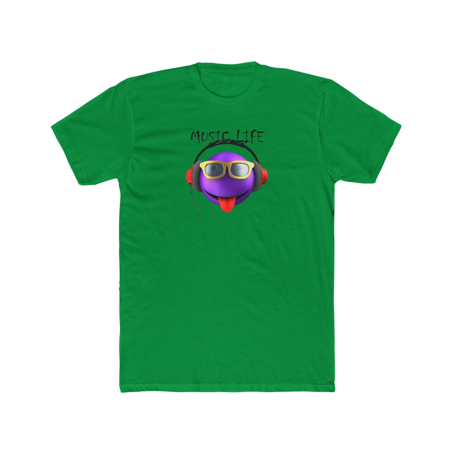 Music Life - Unisex Cotton Crew Tee