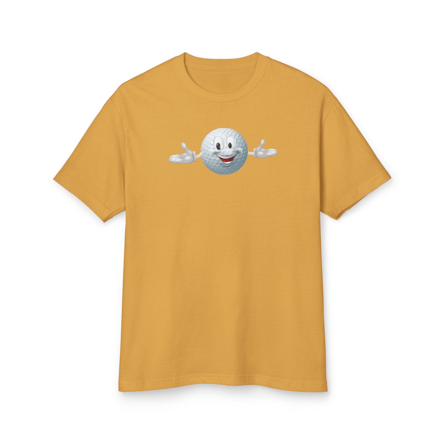 Golf Emoji - Unisex Garment-Dyed Heavyweight Cotton Tee