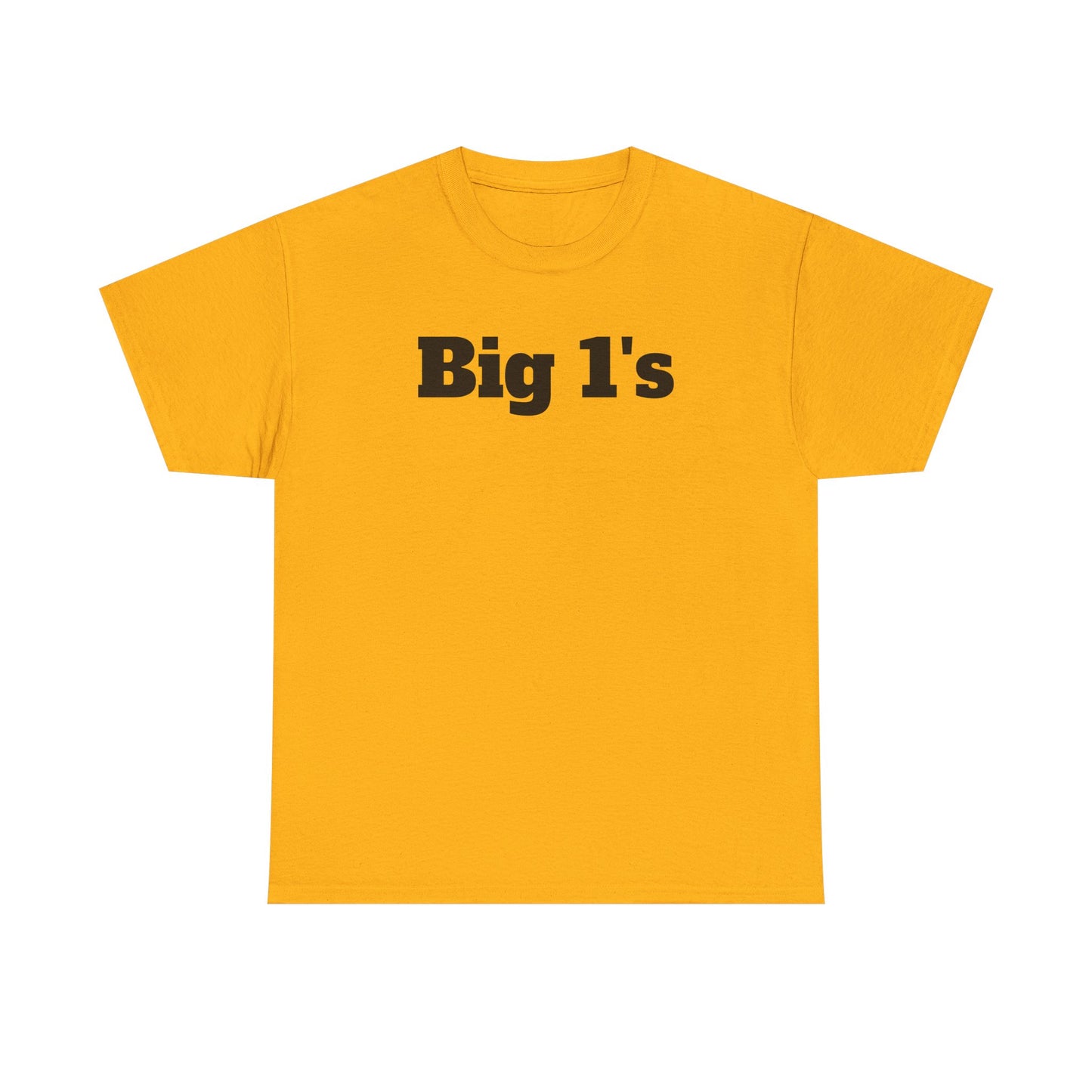 Big 1's - Unisex Heavy Cotton Tee