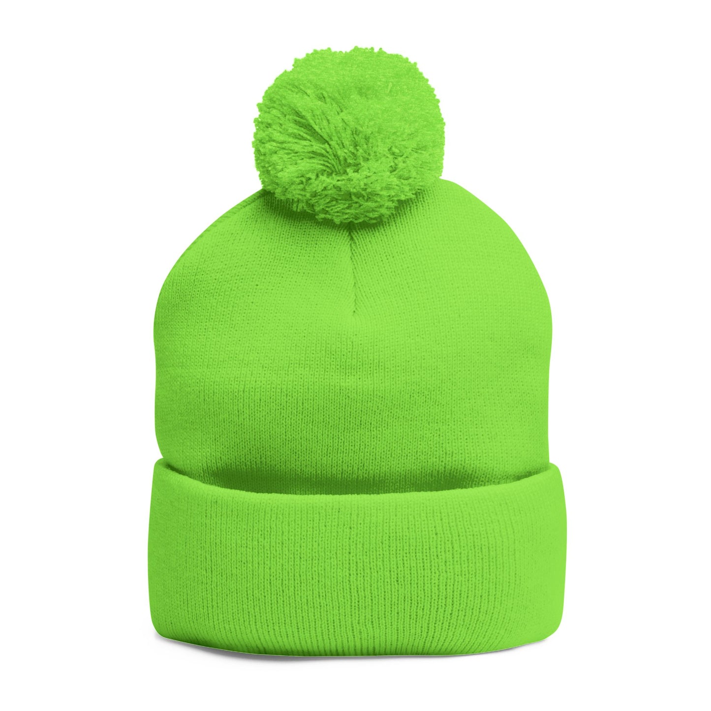 Cozy RME Pom-Pom Knit Cap - Stylish Winter Beanie, Custom Embroidery, Perfect for Gifts, Warm Accessories, Christmas, Outdoor Adventures