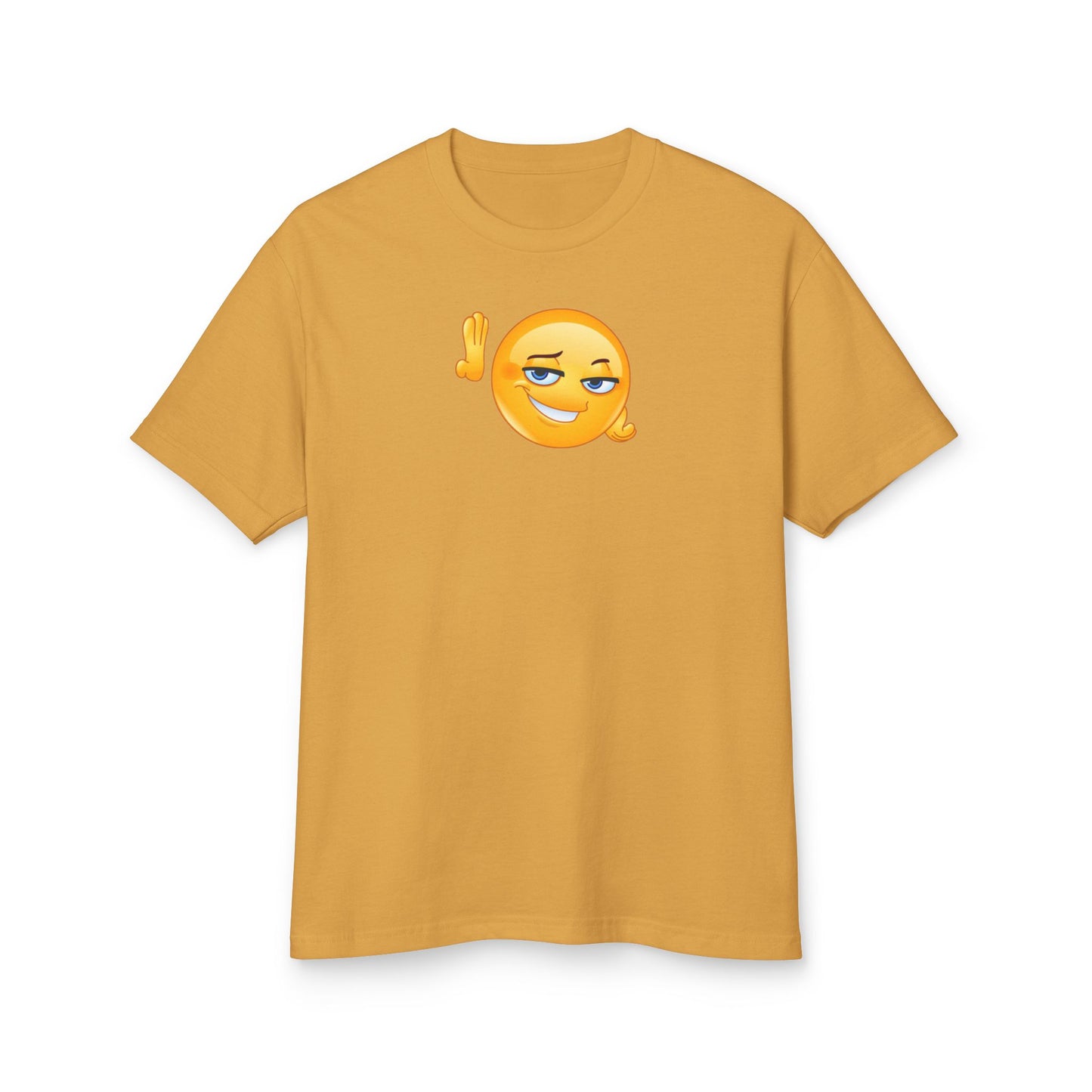 What's Up Emoji - Unisex Garment-Dyed Heavyweight Cotton Tee