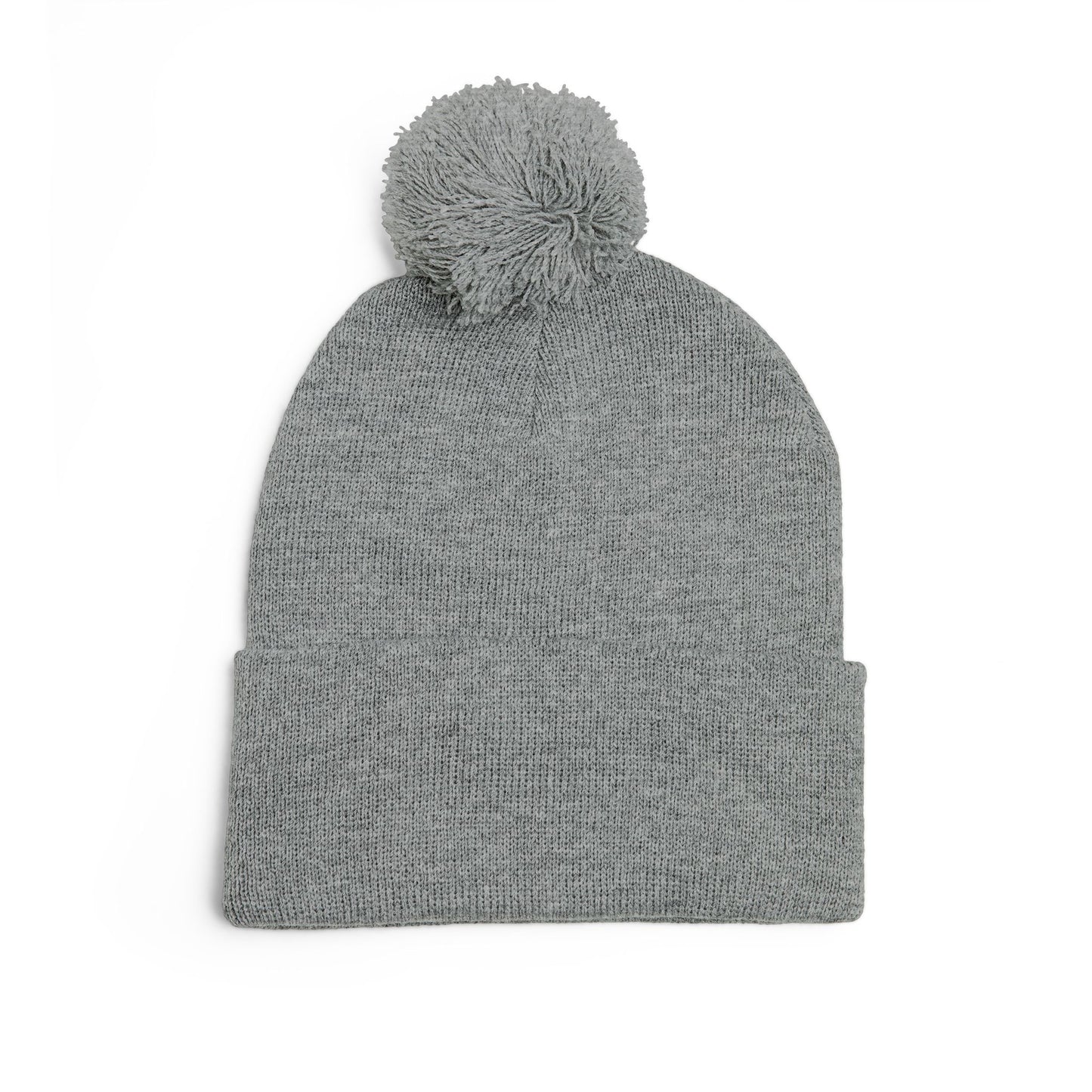 Cozy RME Pom-Pom Knit Cap - Stylish Winter Beanie, Custom Embroidery, Perfect for Gifts, Warm Accessories, Christmas, Outdoor Adventures