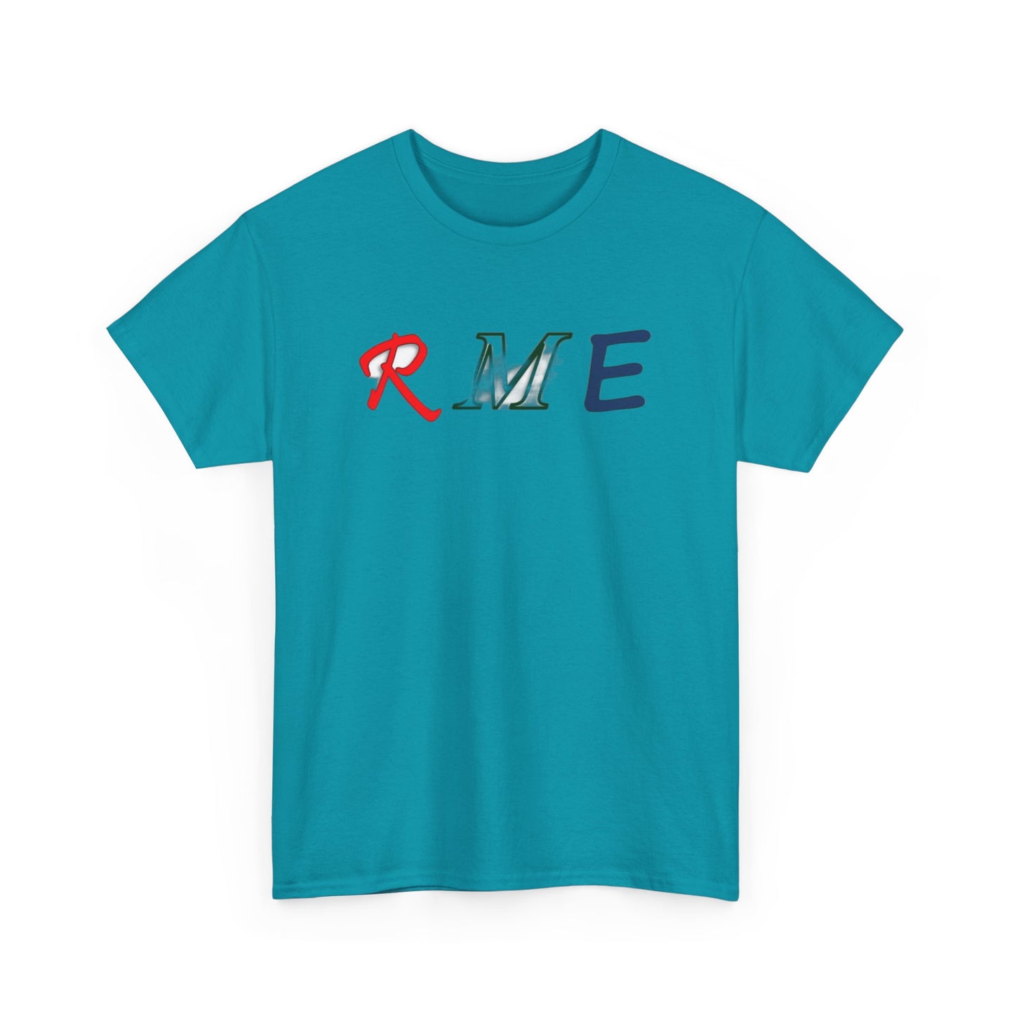 RME - Red White Blue Green Blur - Unisex Heavy Cotton Tee