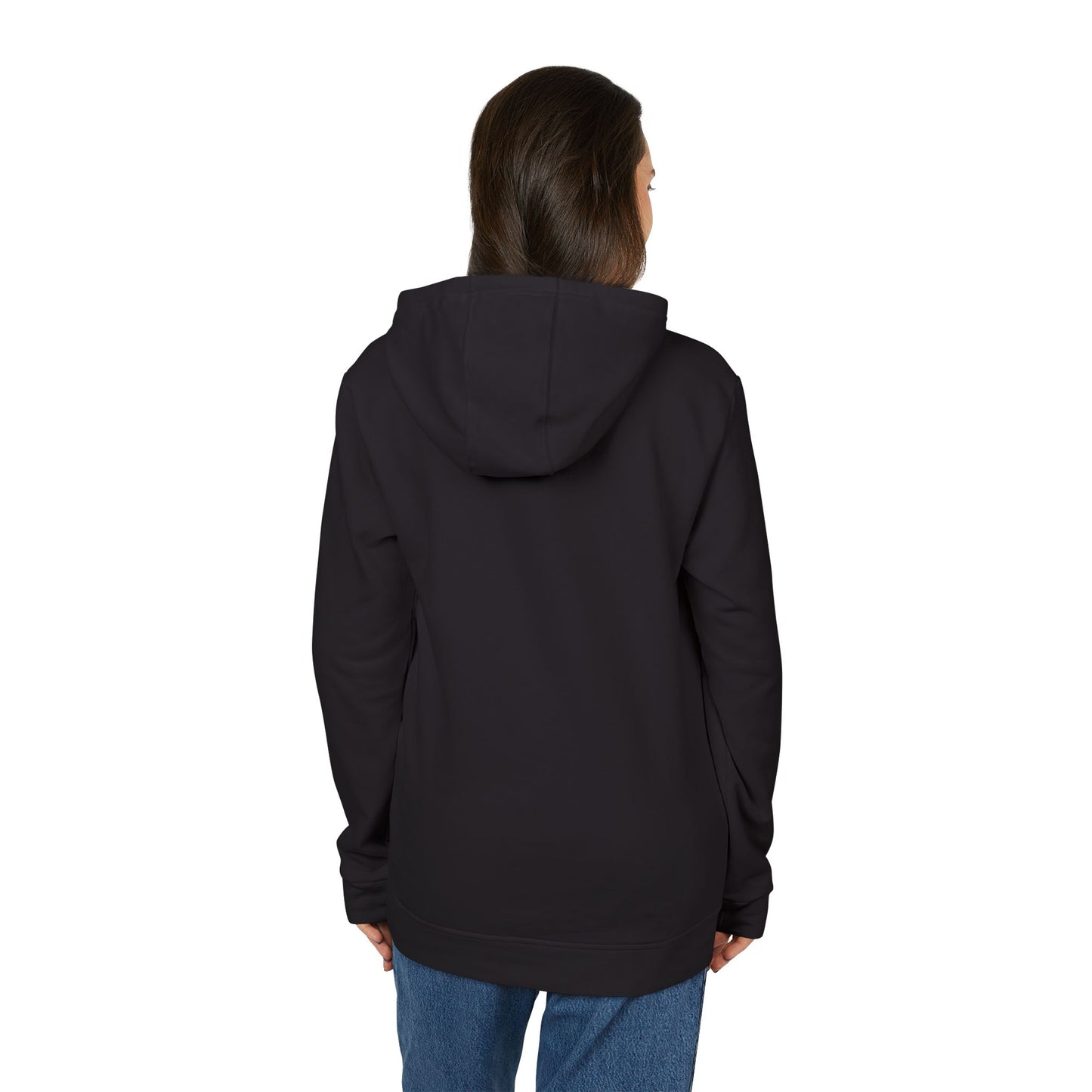 Caution Fleece Unisex Hoodie by Adidas