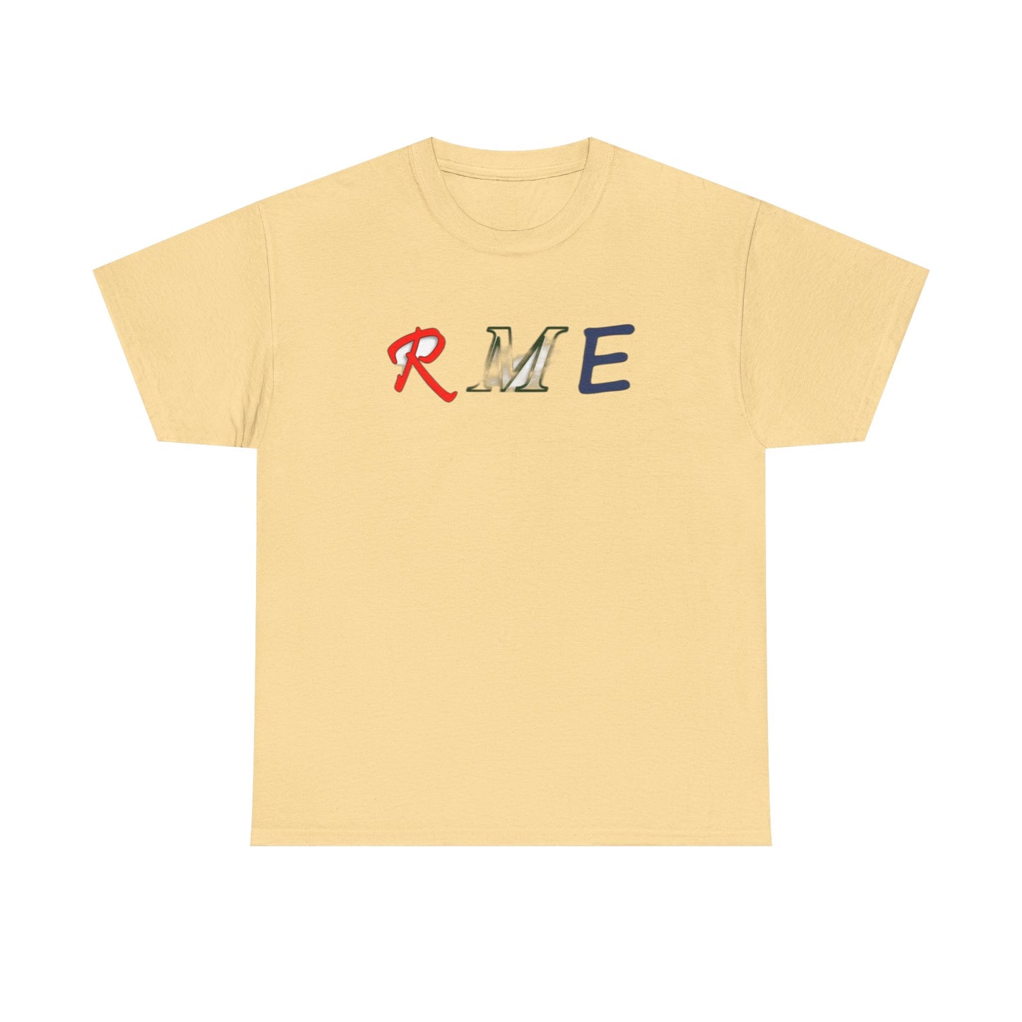 RME - Red White Blue Green Blur - Unisex Heavy Cotton Tee