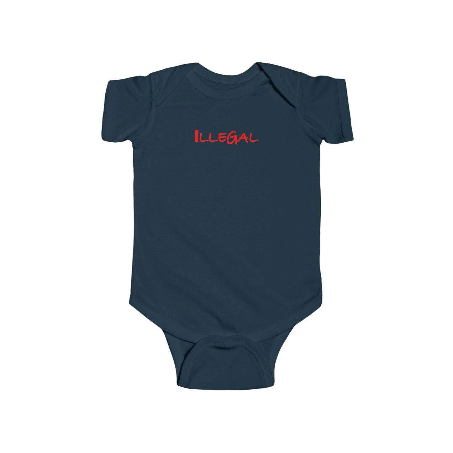 Illegal Baby Onesie, Cute Newborn Outfit, Infant Fine Jersey Bodysuit, Inappropriate Baby Clothes, Joke Baby Romper