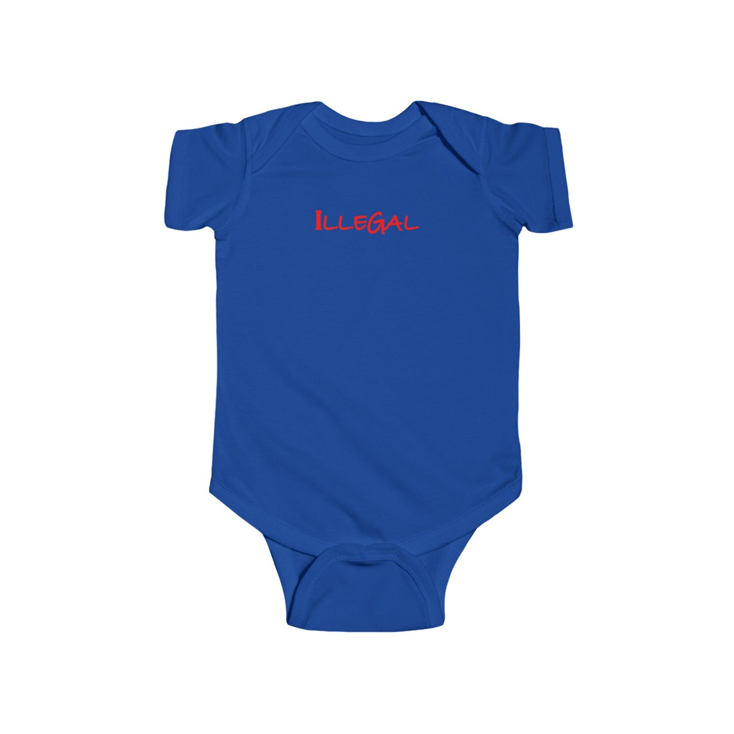 Illegal Baby Onesie, Cute Newborn Outfit, Infant Fine Jersey Bodysuit, Inappropriate Baby Clothes, Joke Baby Romper