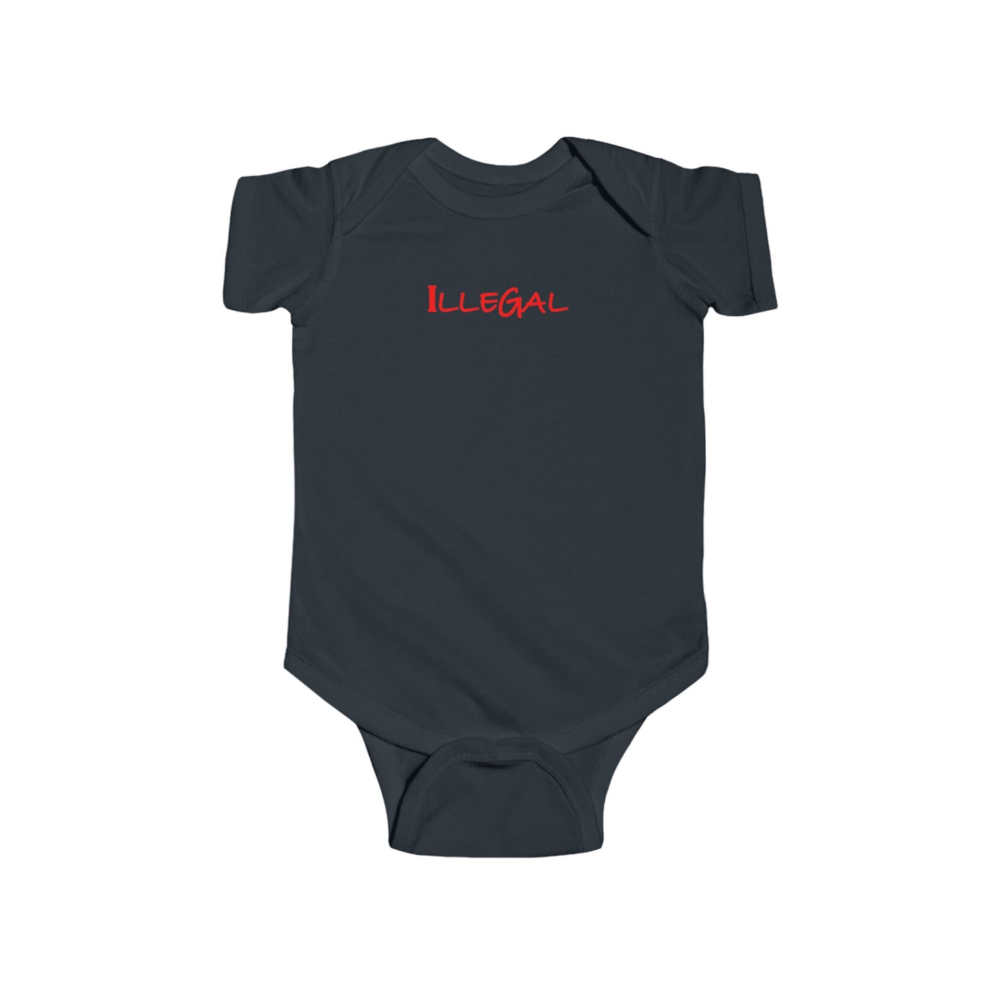 Illegal Baby Onesie, Cute Newborn Outfit, Infant Fine Jersey Bodysuit, Inappropriate Baby Clothes, Joke Baby Romper