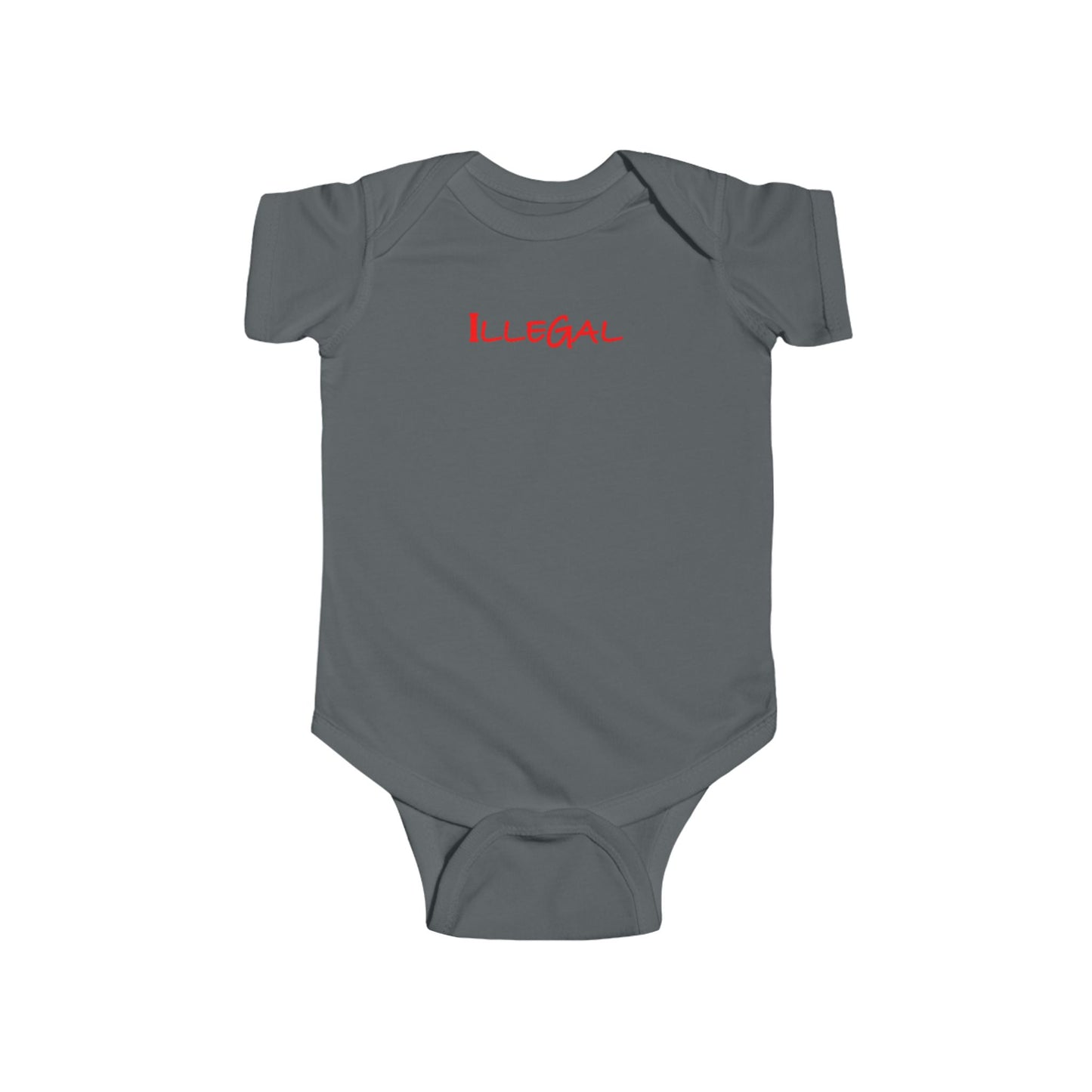 Illegal Baby Onesie, Cute Newborn Outfit, Infant Fine Jersey Bodysuit, Inappropriate Baby Clothes, Joke Baby Romper