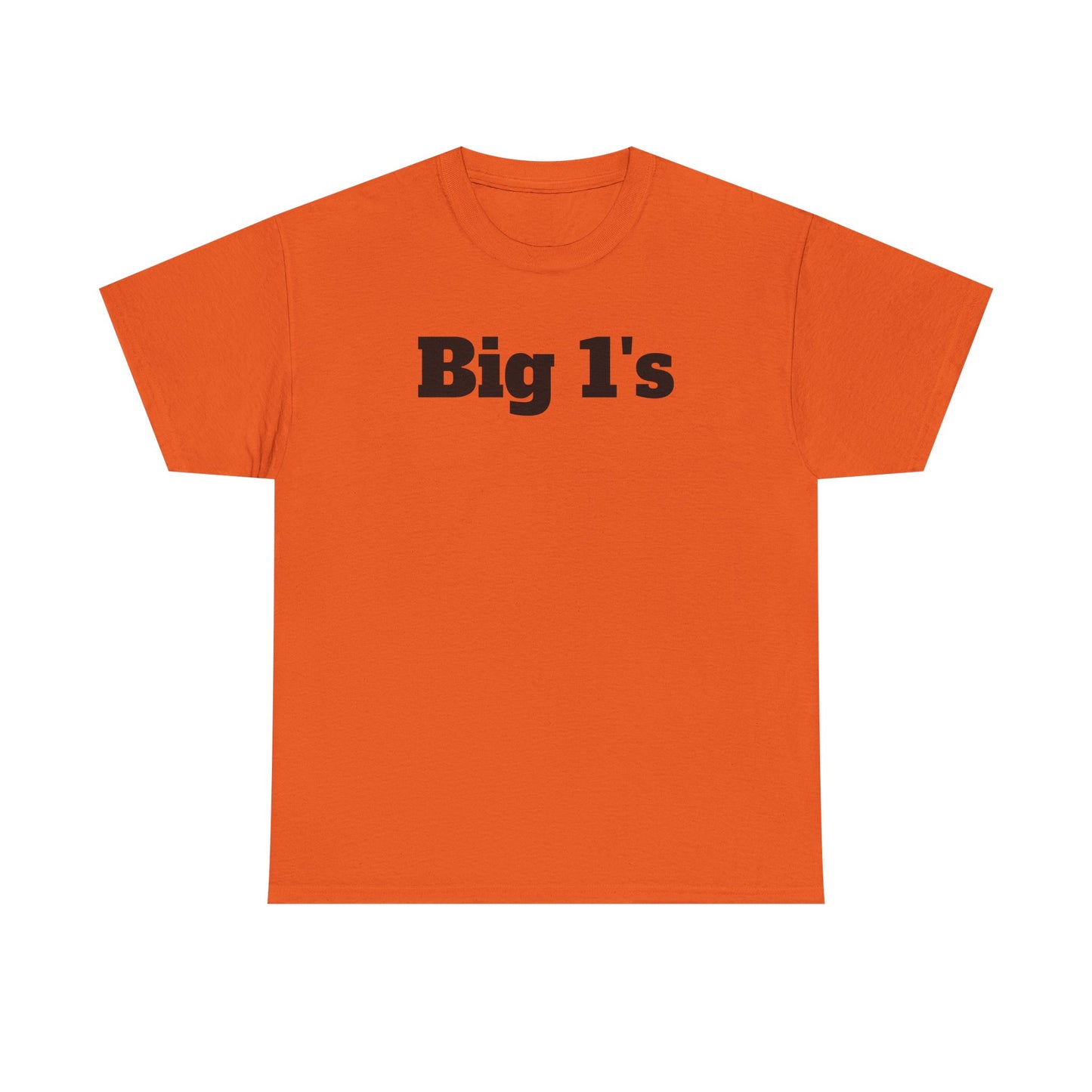 Big 1's - Unisex Heavy Cotton Tee