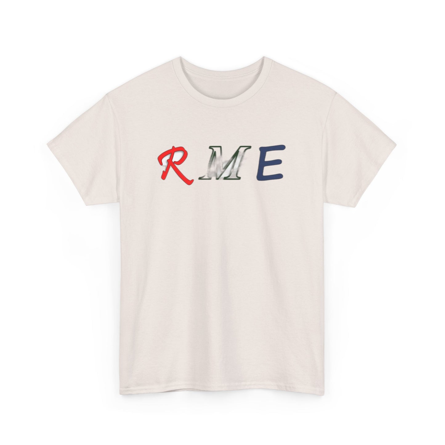 RME - Red White Blue Green Blur - Unisex Heavy Cotton Tee