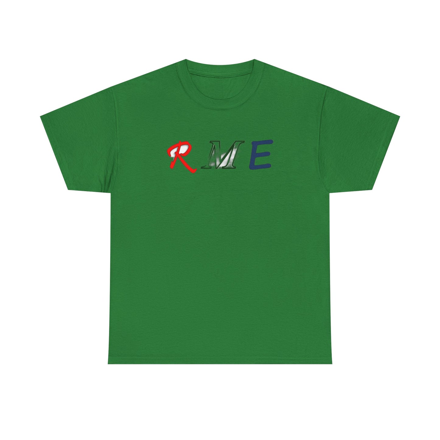 RME - Red White Blue Green Blur - Unisex Heavy Cotton Tee