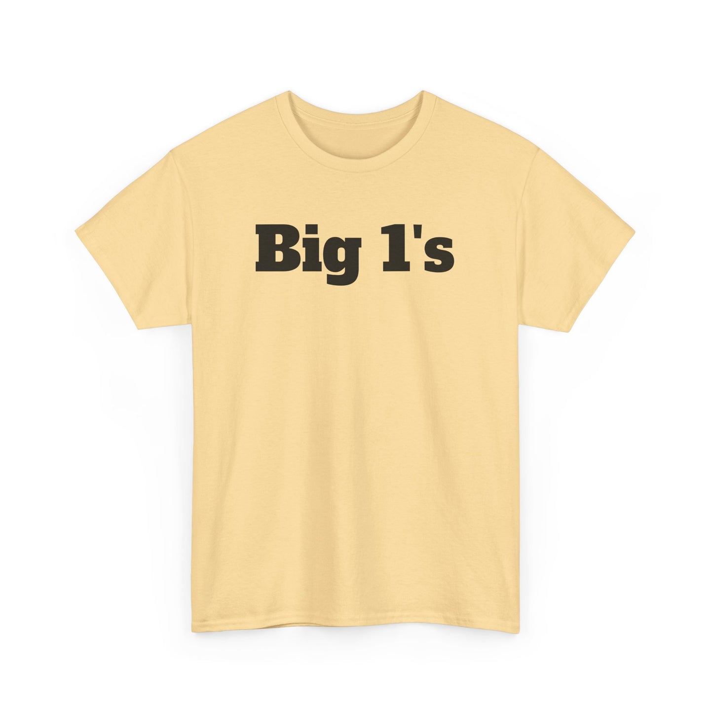 Big 1's - Unisex Heavy Cotton Tee