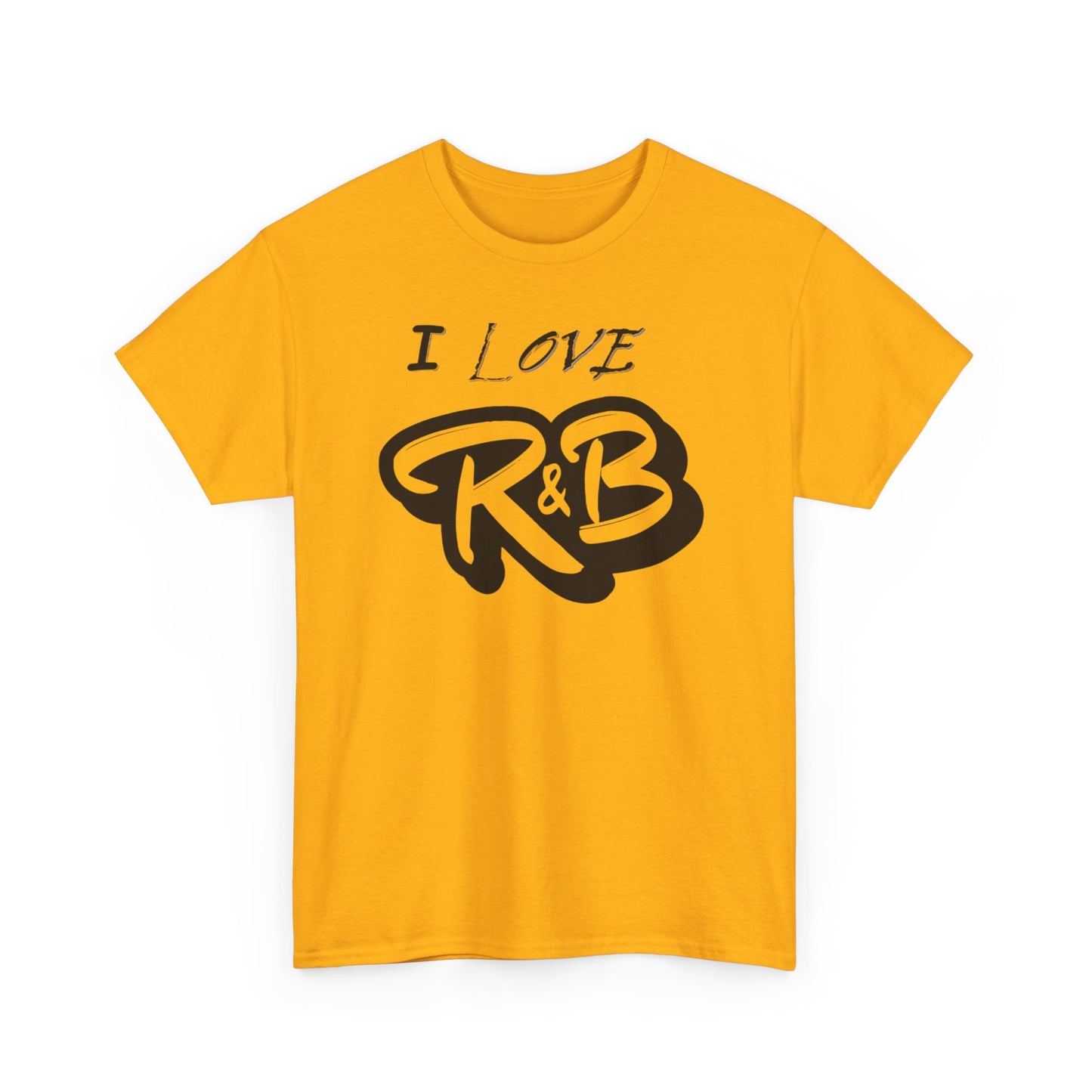 I Love R&B - Unisex Heavy Cotton Tee