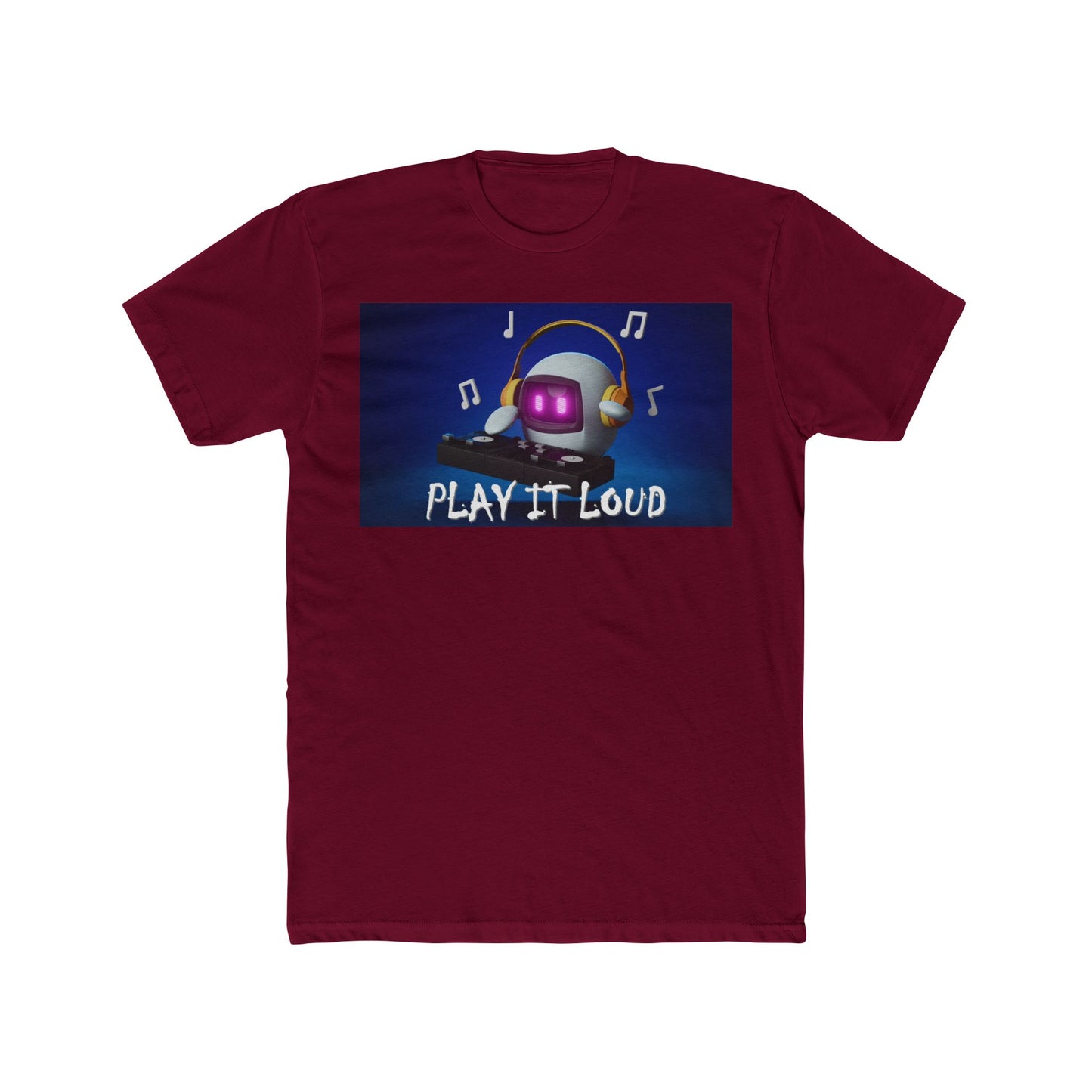 Play It Loud - Unisex Cotton Crew Tee