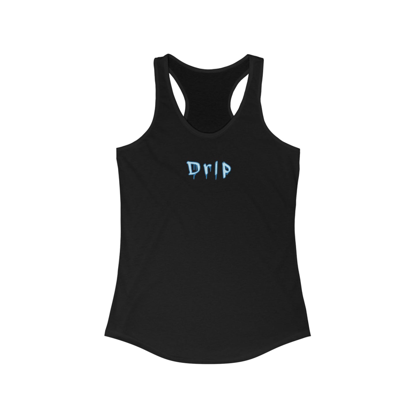 Drip - Women's Racerback Tank Top, Summer Workout Gear, Fitness Apparel, Casual Women's Tank, Beachwear, Gift for Her