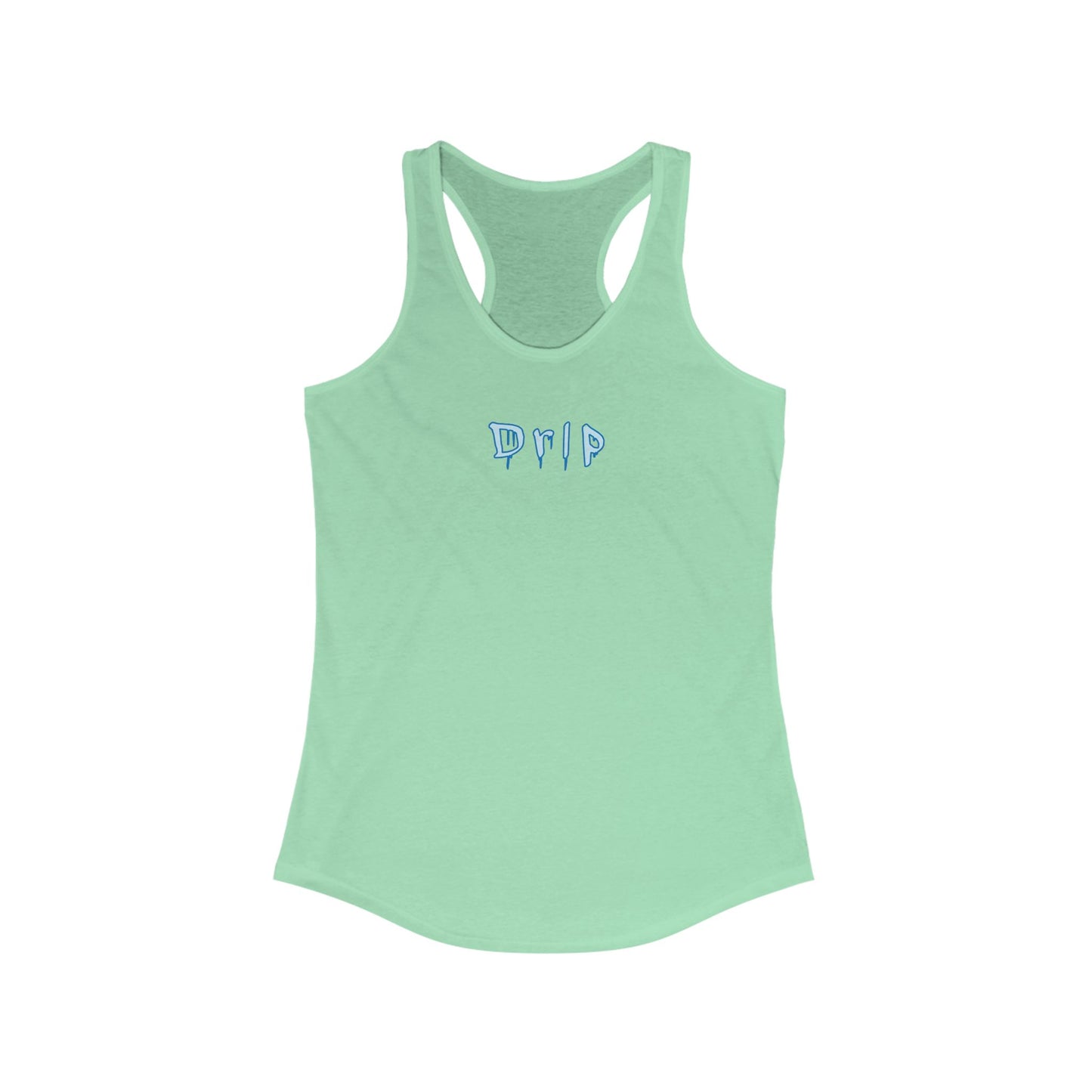 Drip - Women's Racerback Tank Top, Summer Workout Gear, Fitness Apparel, Casual Women's Tank, Beachwear, Gift for Her