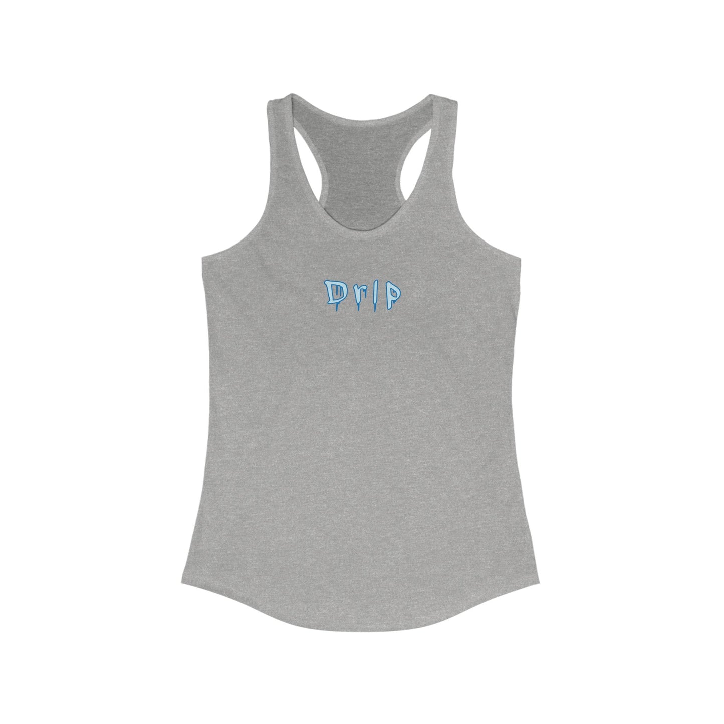 Drip - Women's Racerback Tank Top, Summer Workout Gear, Fitness Apparel, Casual Women's Tank, Beachwear, Gift for Her