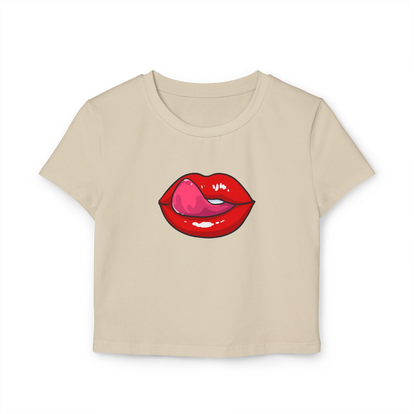 Licking Lips - Women's Baby Tee