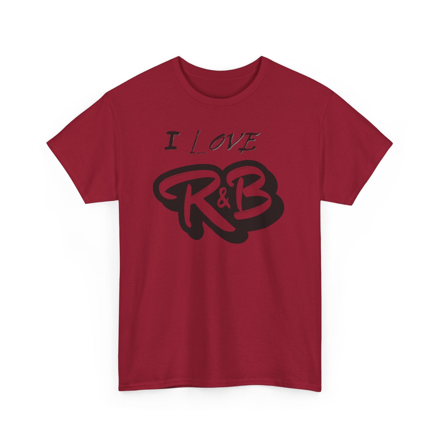 I Love R&B - Unisex Heavy Cotton Tee