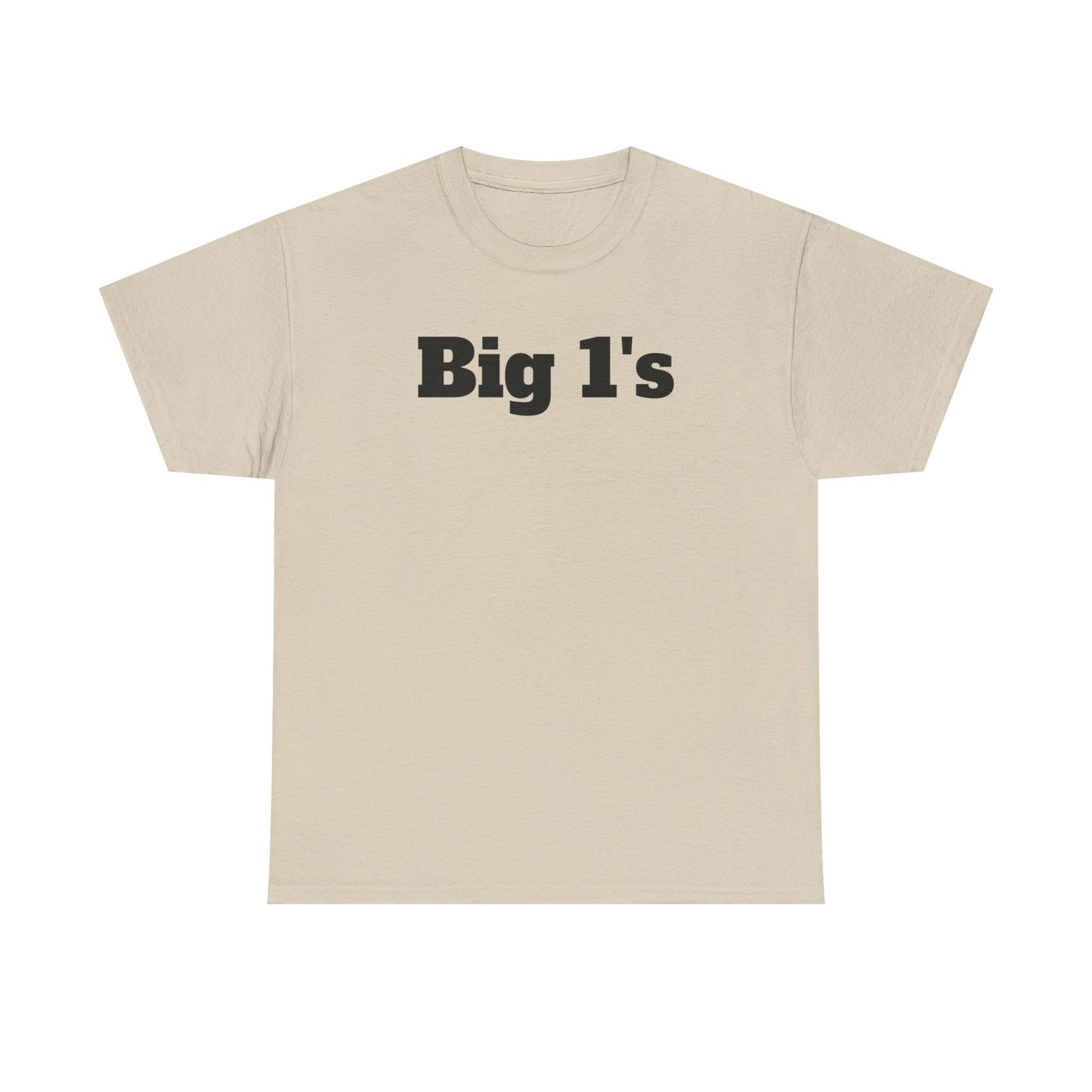 Big 1's - Unisex Heavy Cotton Tee