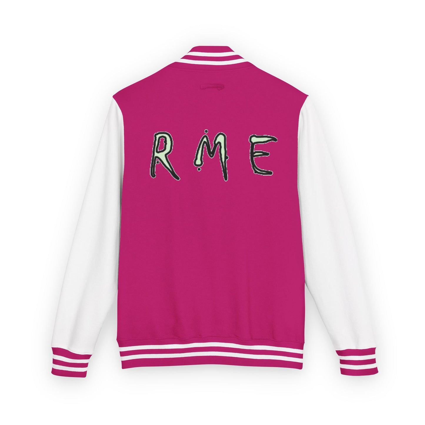 RME Letterman Jacket, Varsity College Style Outerwear, Customizable Baseball Team Coat, Retro Vintage Jacket, Personalized Sports Club
