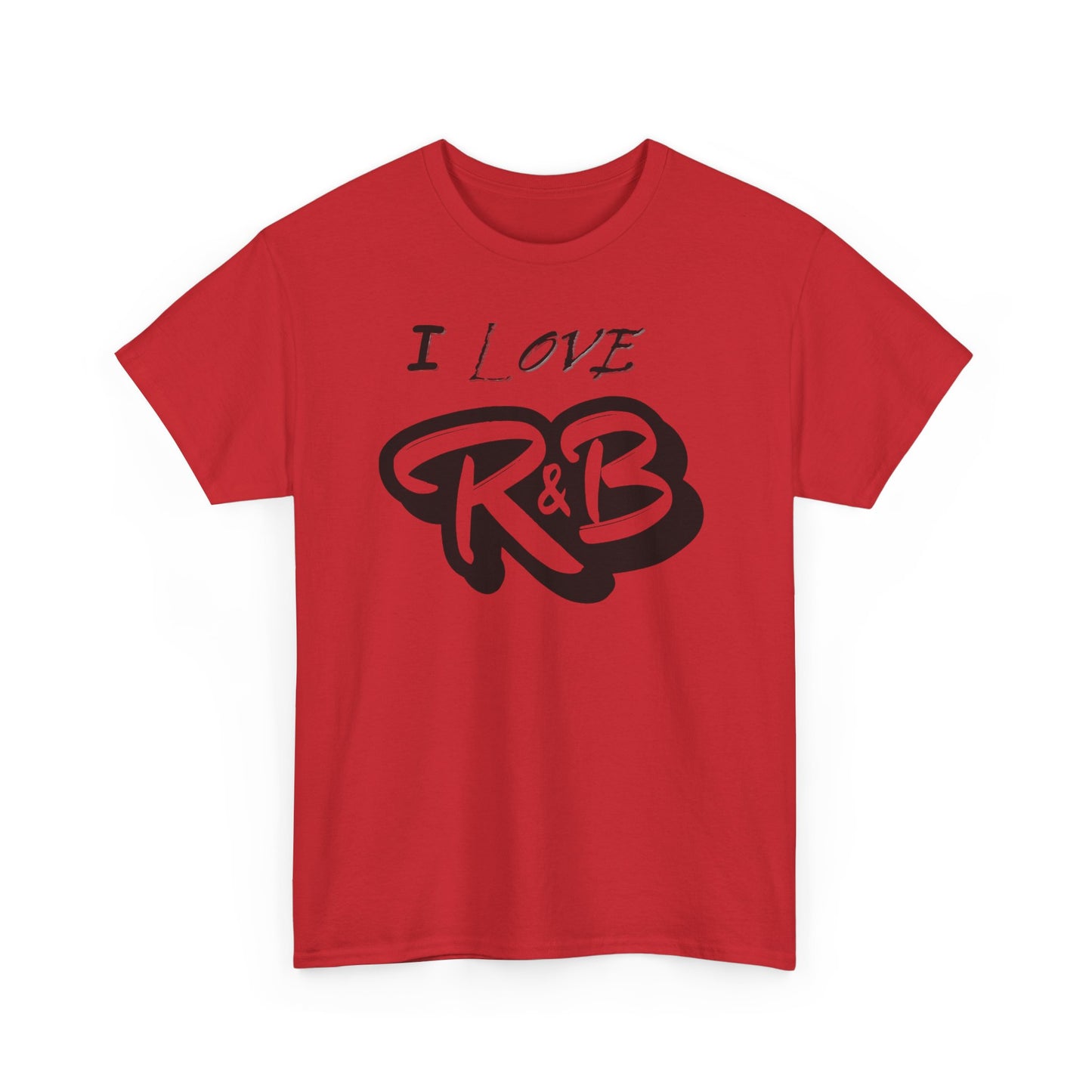 I Love R&B - Unisex Heavy Cotton Tee