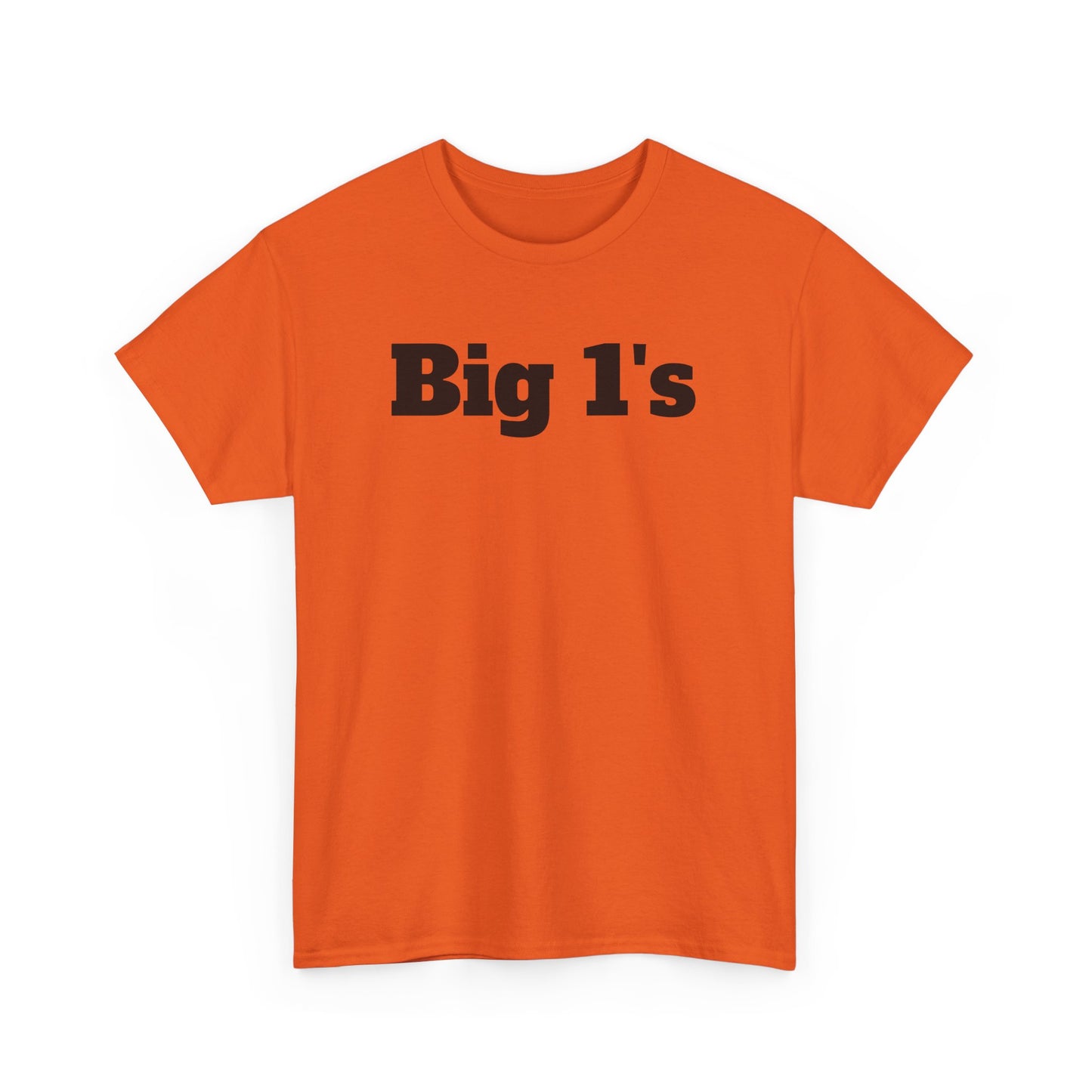 Big 1's - Unisex Heavy Cotton Tee