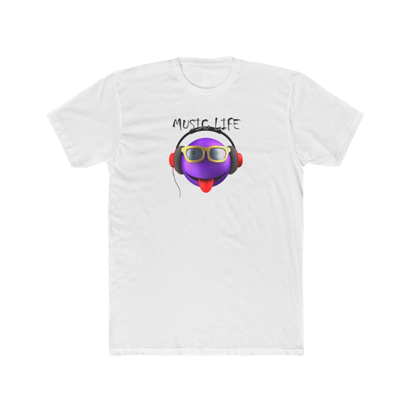 Music Life - Unisex Cotton Crew Tee