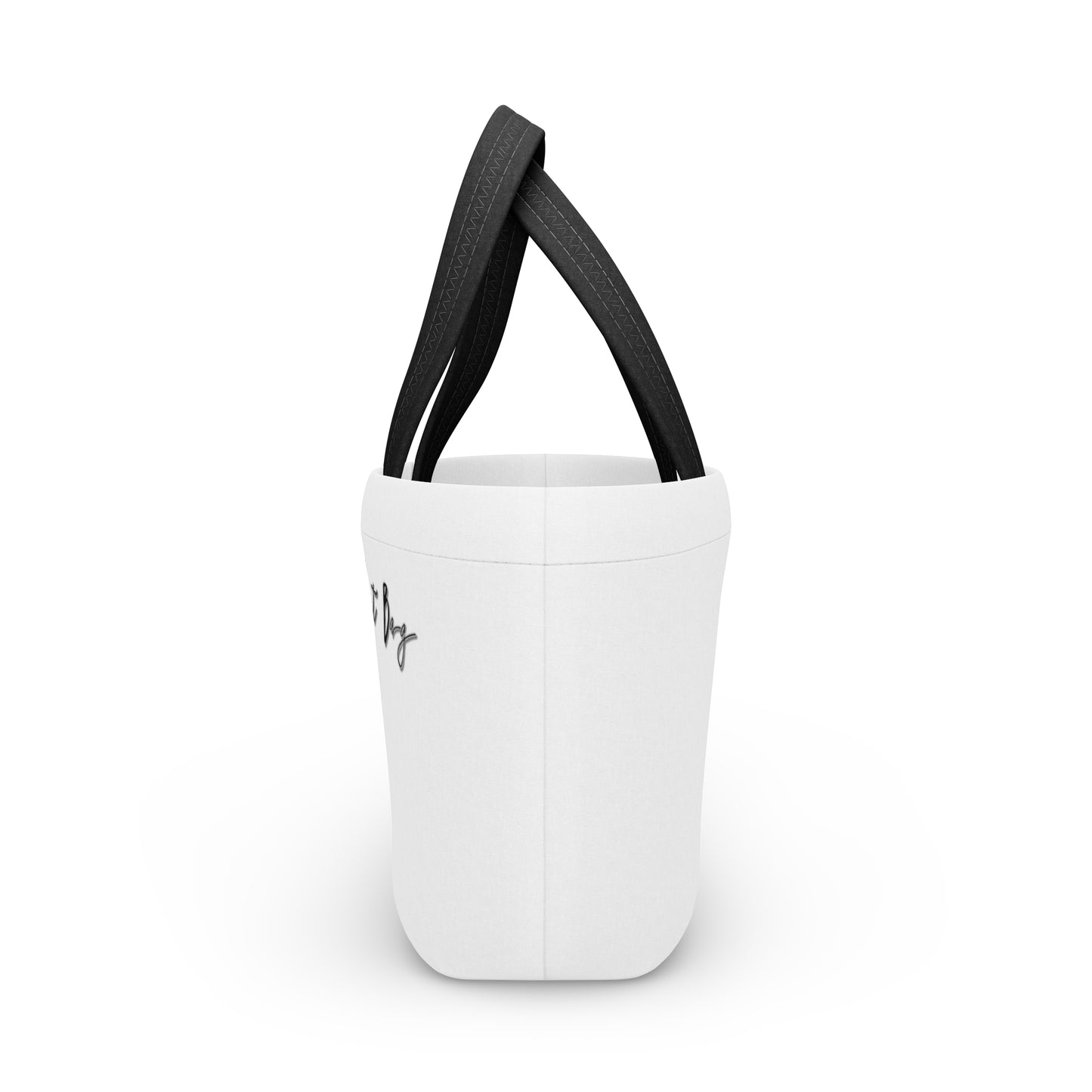 THAT BAG Lunch Bag Blk Letter - Insulated Cooler Tote, Picnic Basket, School Lunch Container, Food Storage Organizer, Lunch Box