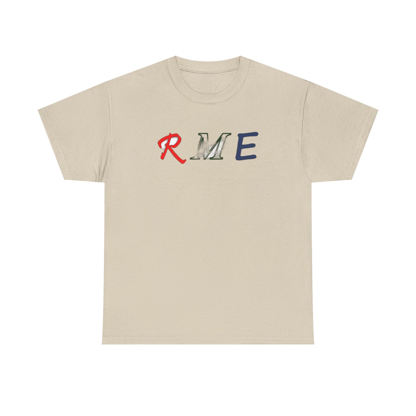 RME - Red White Blue Green Blur - Unisex Heavy Cotton Tee