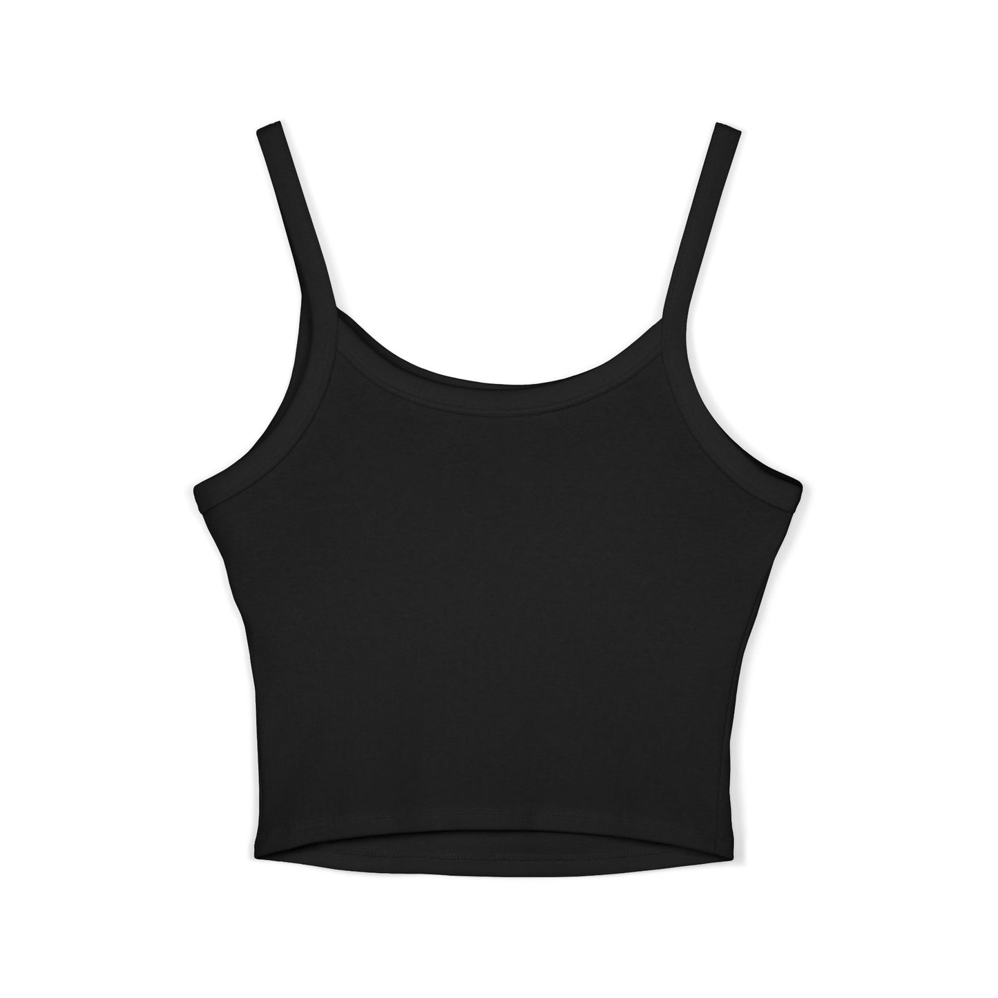 2Day Black Ink - Chic Women's Spaghetti Strap Tank Top, Everyday Style, Comfortable Layering for Summer, Perfect Gift