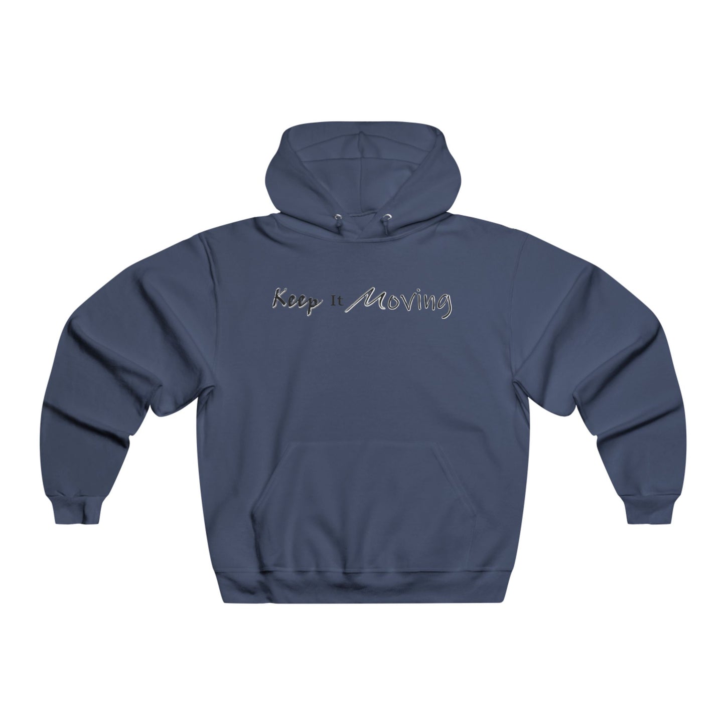 Keep It Moving - Men's NUBLEND® Athletic Hoodie, Fitness Pullover, Gym Sweater