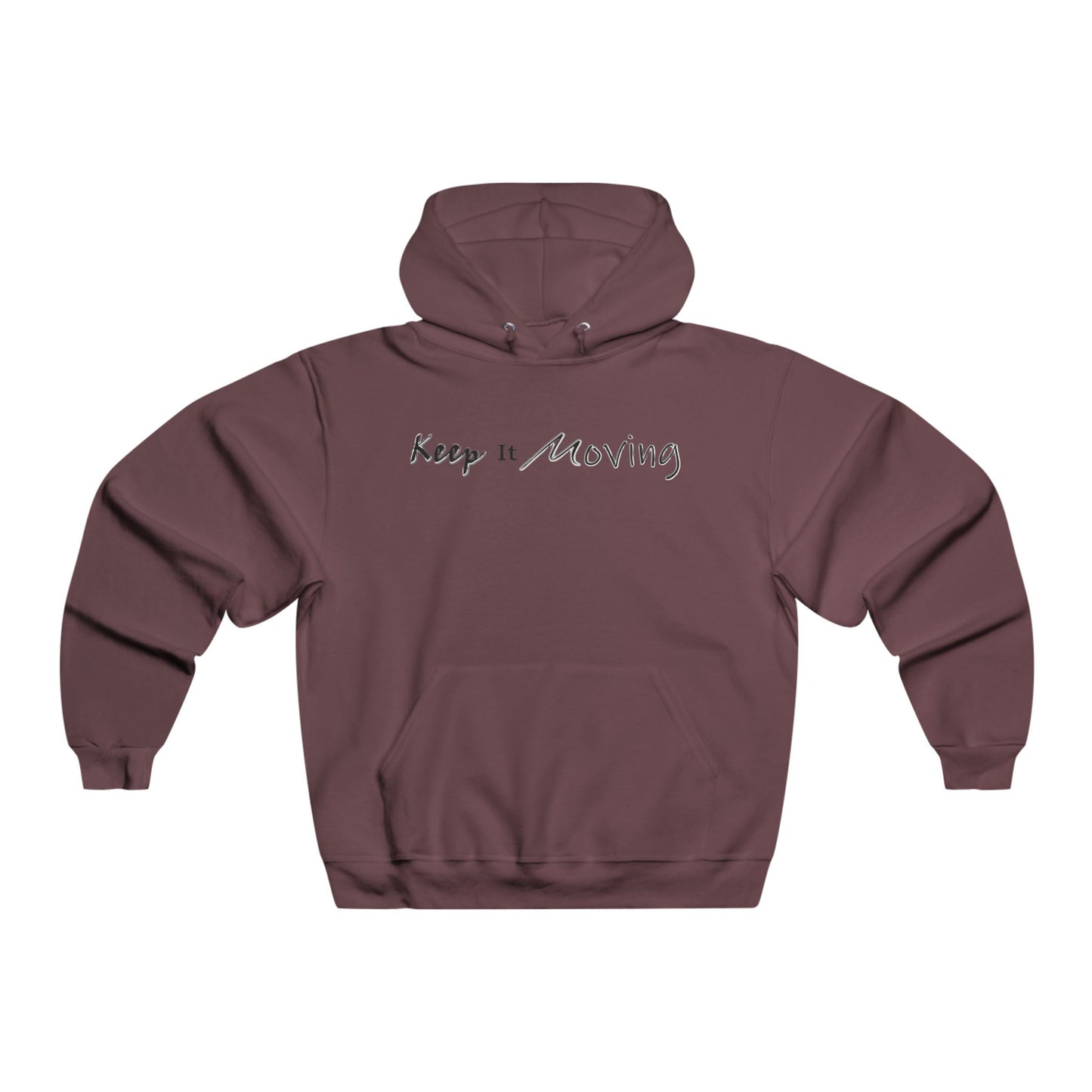 Keep It Moving - Men's NUBLEND® Athletic Hoodie, Fitness Pullover, Gym Sweater