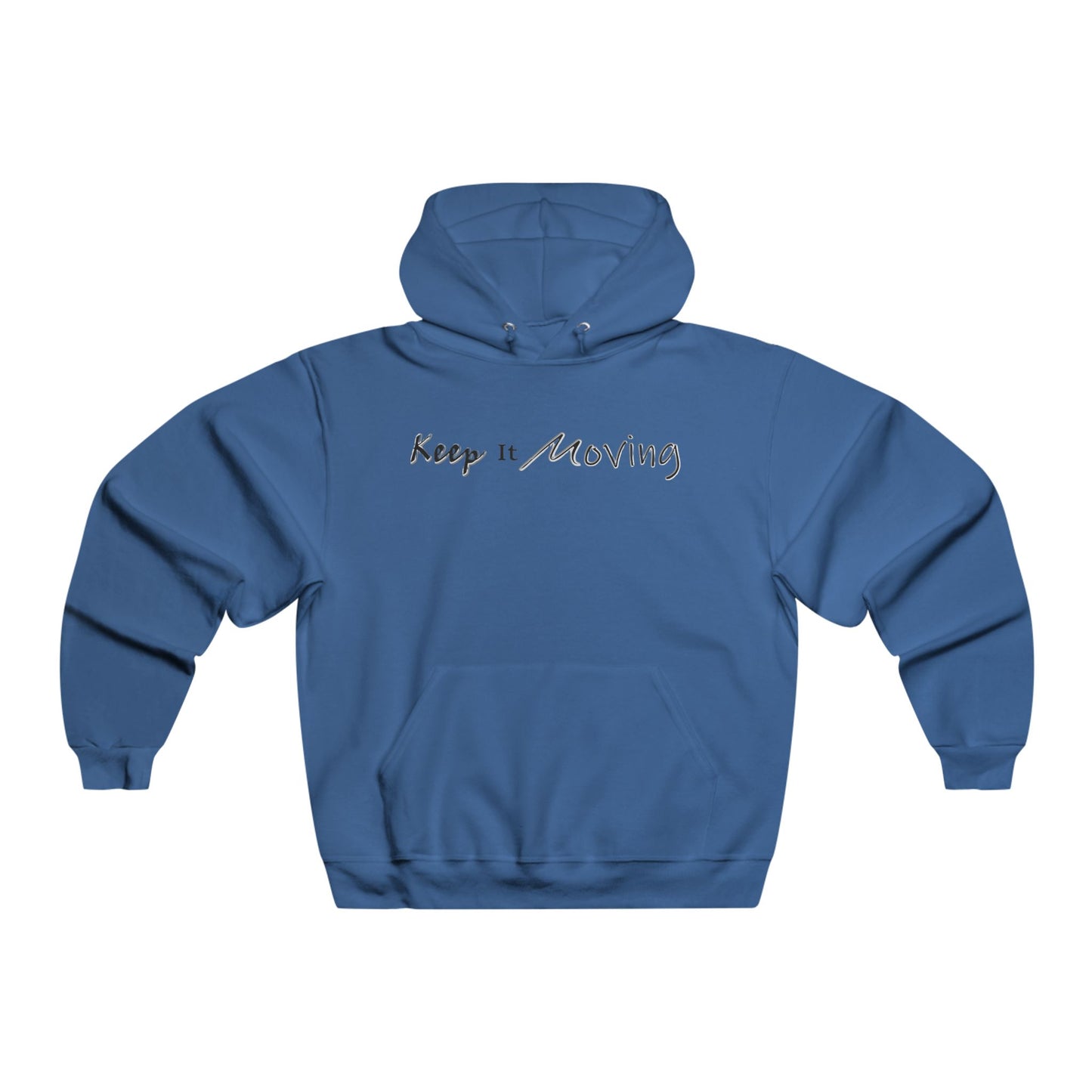 Keep It Moving - Men's NUBLEND® Athletic Hoodie, Fitness Pullover, Gym Sweater