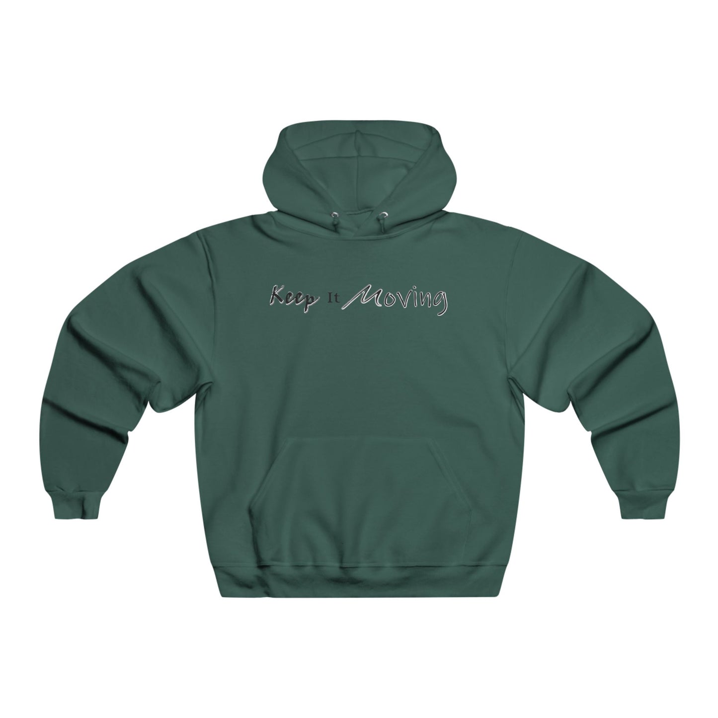 Keep It Moving - Men's NUBLEND® Athletic Hoodie, Fitness Pullover, Gym Sweater