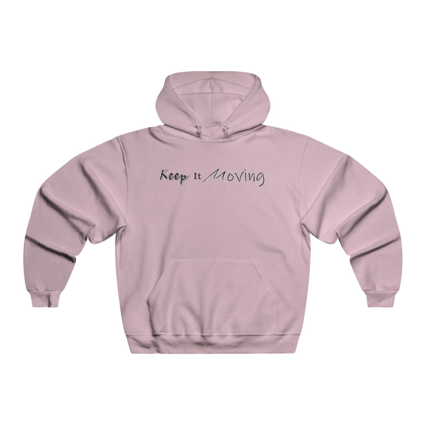 Keep It Moving - Men's NUBLEND® Athletic Hoodie, Fitness Pullover, Gym Sweater