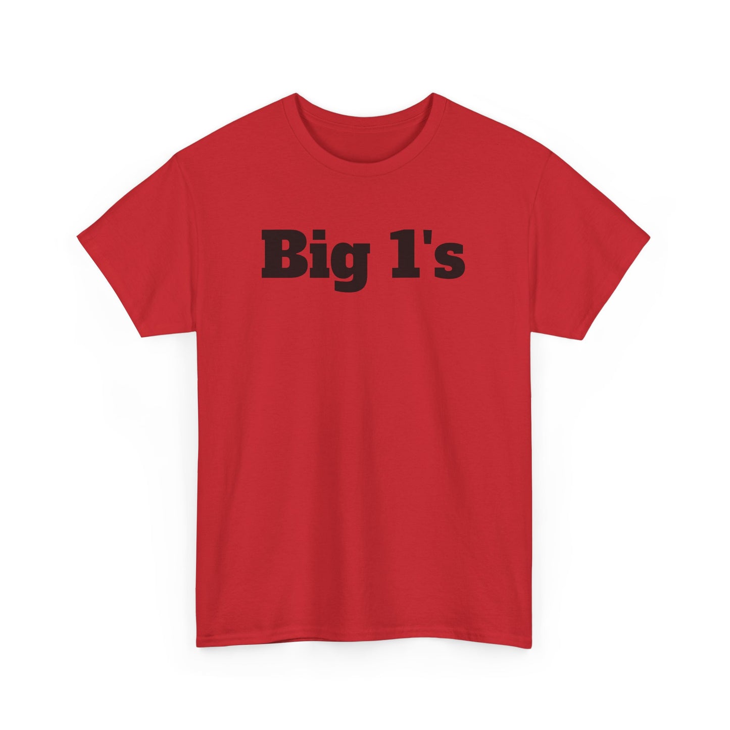 Big 1's - Unisex Heavy Cotton Tee