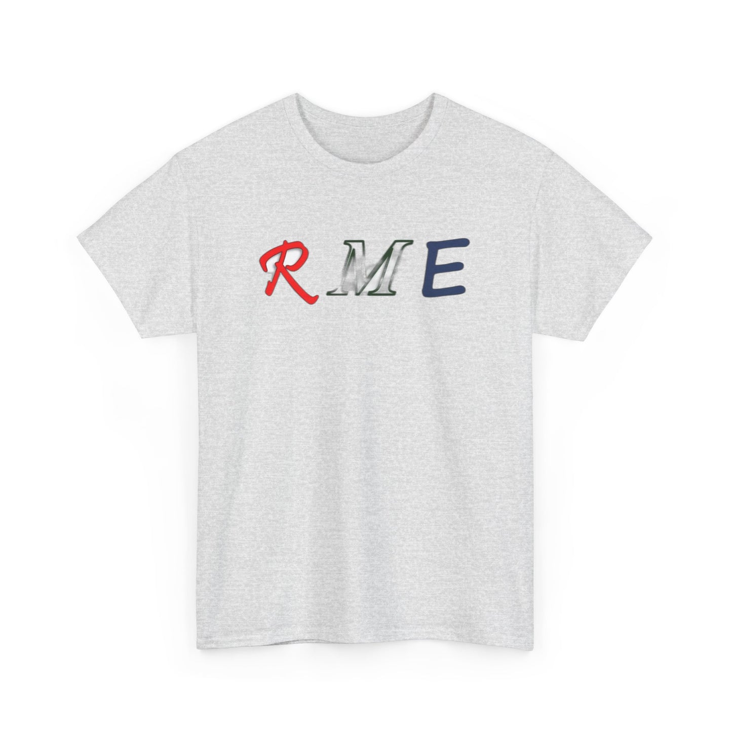RME - Red White Blue Green Blur - Unisex Heavy Cotton Tee