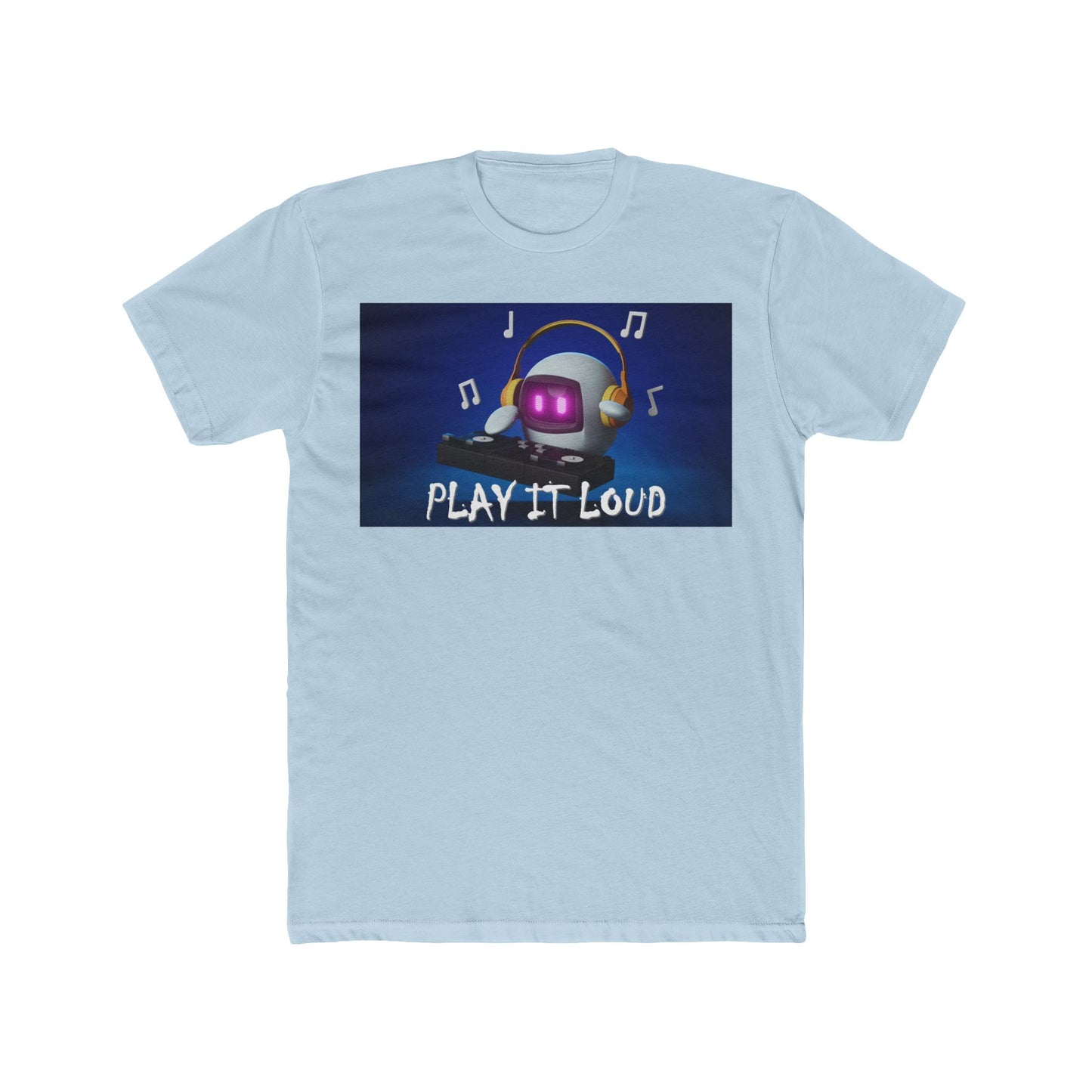 Play It Loud - Unisex Cotton Crew Tee