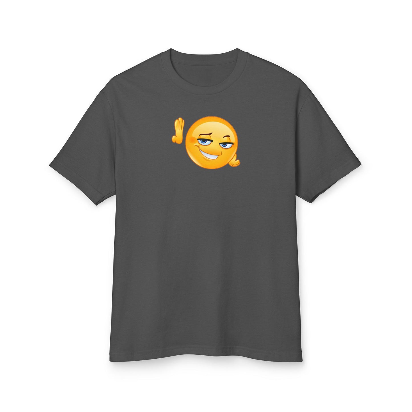 What's Up Emoji - Unisex Garment-Dyed Heavyweight Cotton Tee