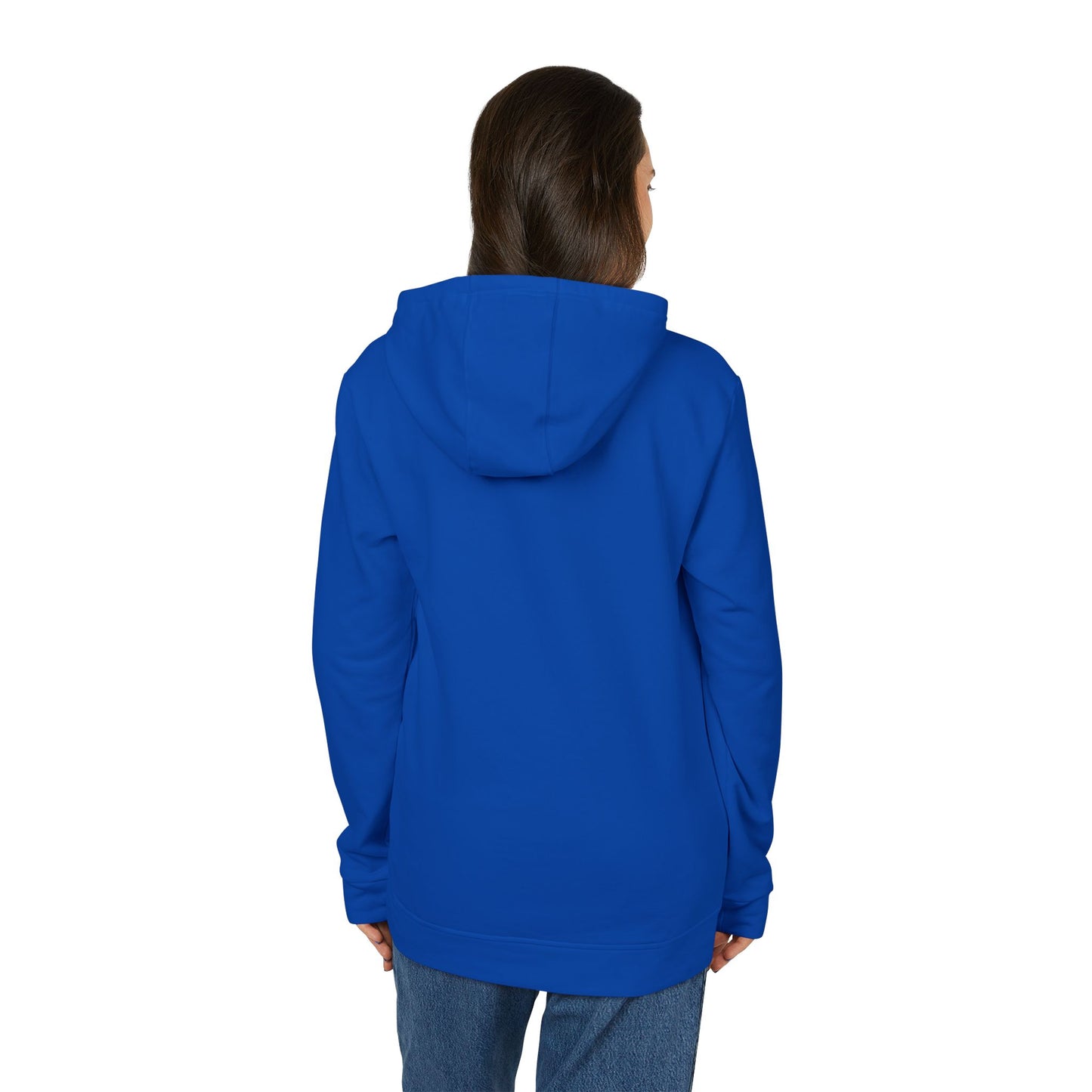 Caution Fleece Unisex Hoodie by Adidas