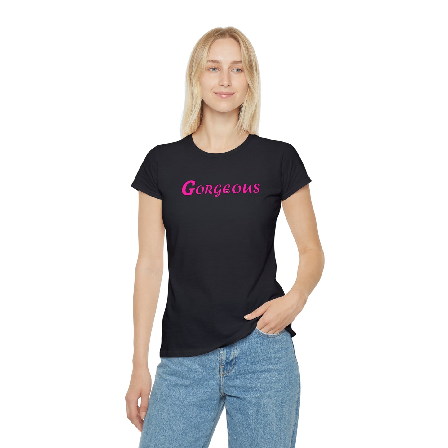 Gorgeous (Pink) - Women's Iconic T-Shirt