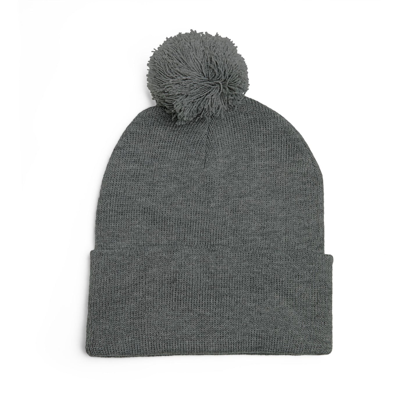 Cozy RME Pom-Pom Knit Cap - Stylish Winter Beanie, Custom Embroidery, Perfect for Gifts, Warm Accessories, Christmas, Outdoor Adventures