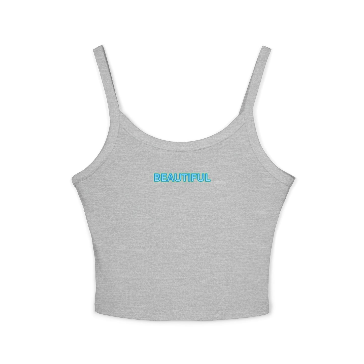 Beautiful Women's Spaghetti Strap Tank Top, Cute Summer Top, Casual Outfit, Gift for Her, Beachwear, Daily Wear